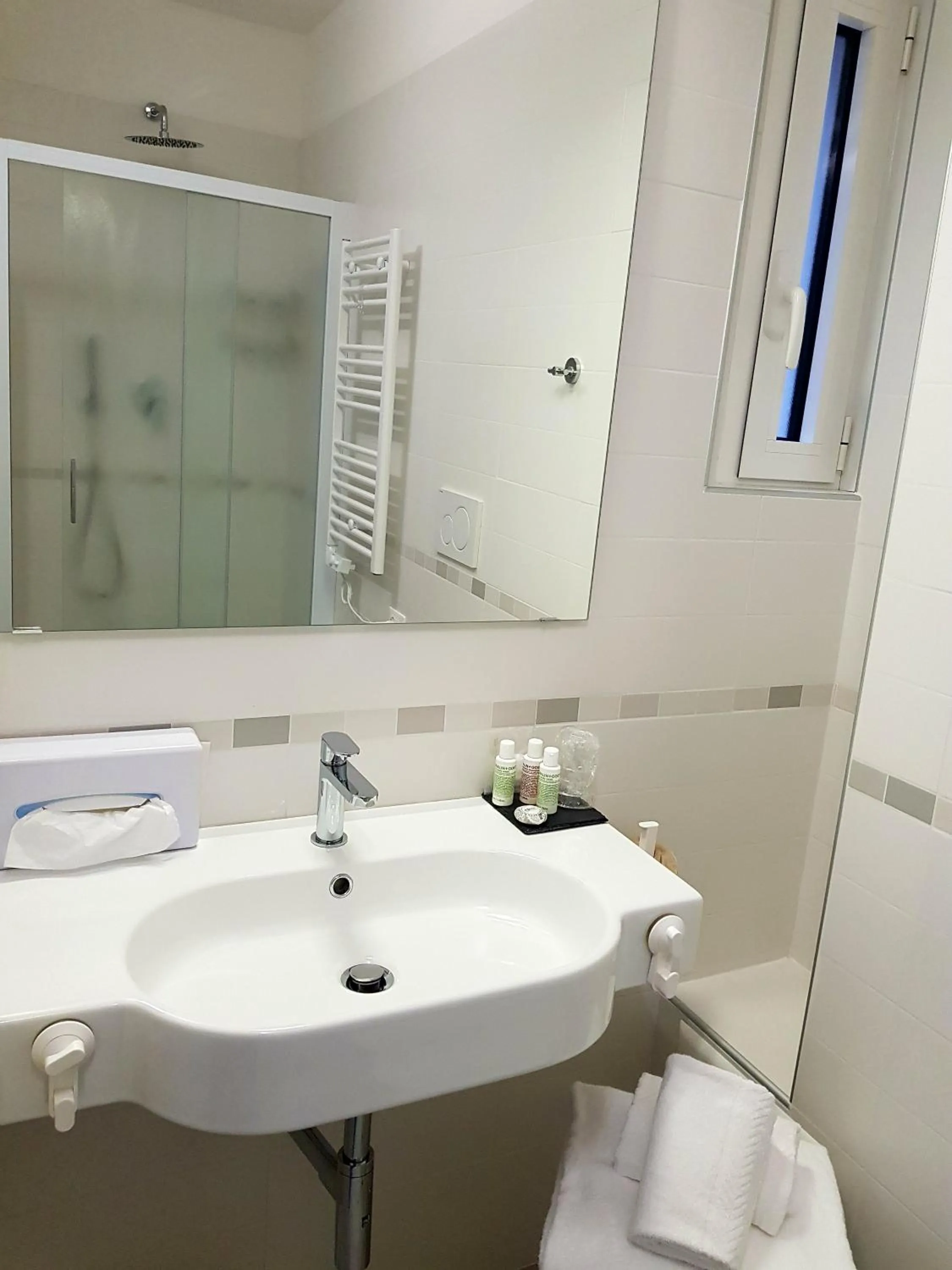 Bathroom in Hotel Aurora Duino