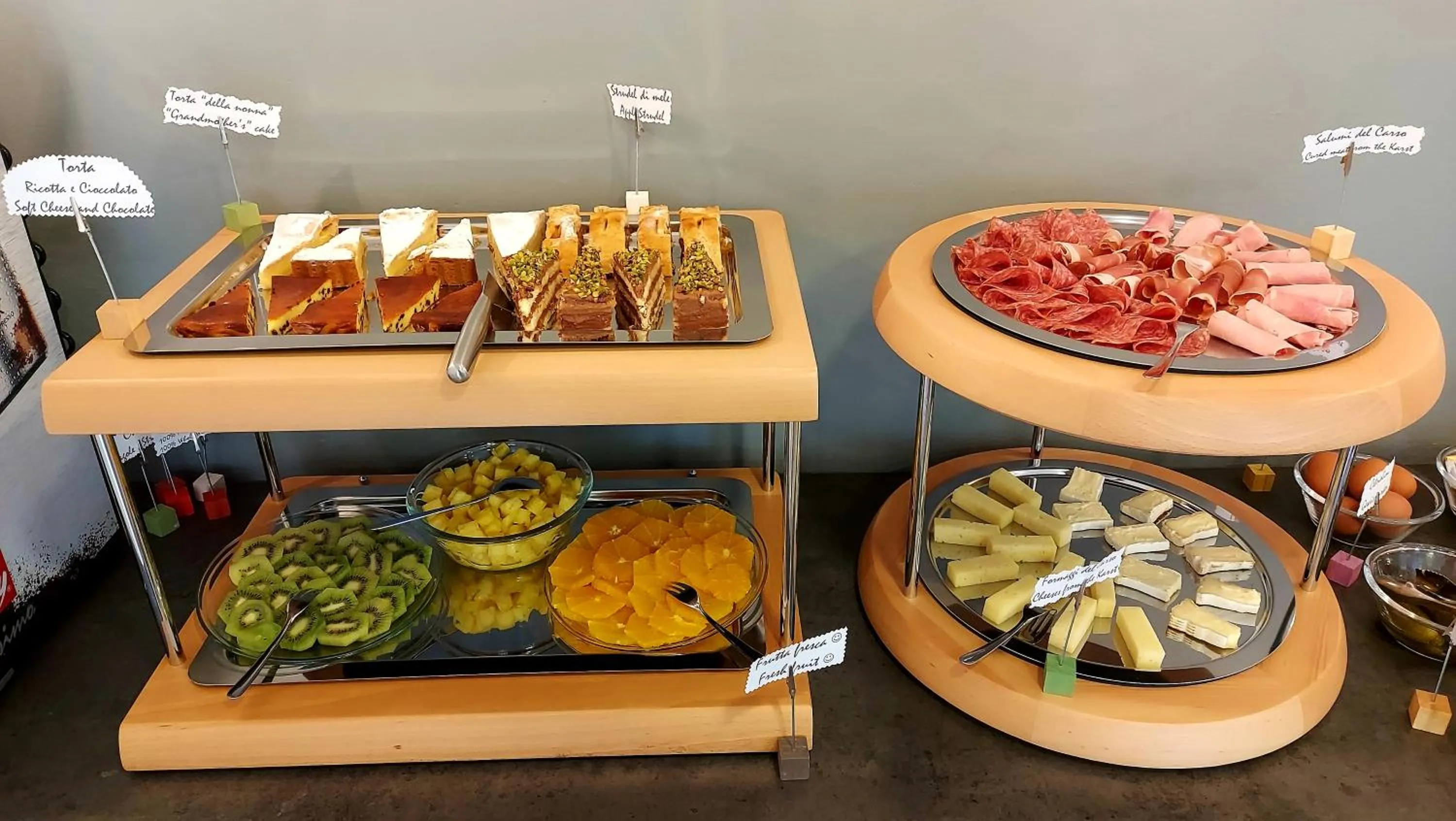 Breakfast in Hotel Aurora Duino