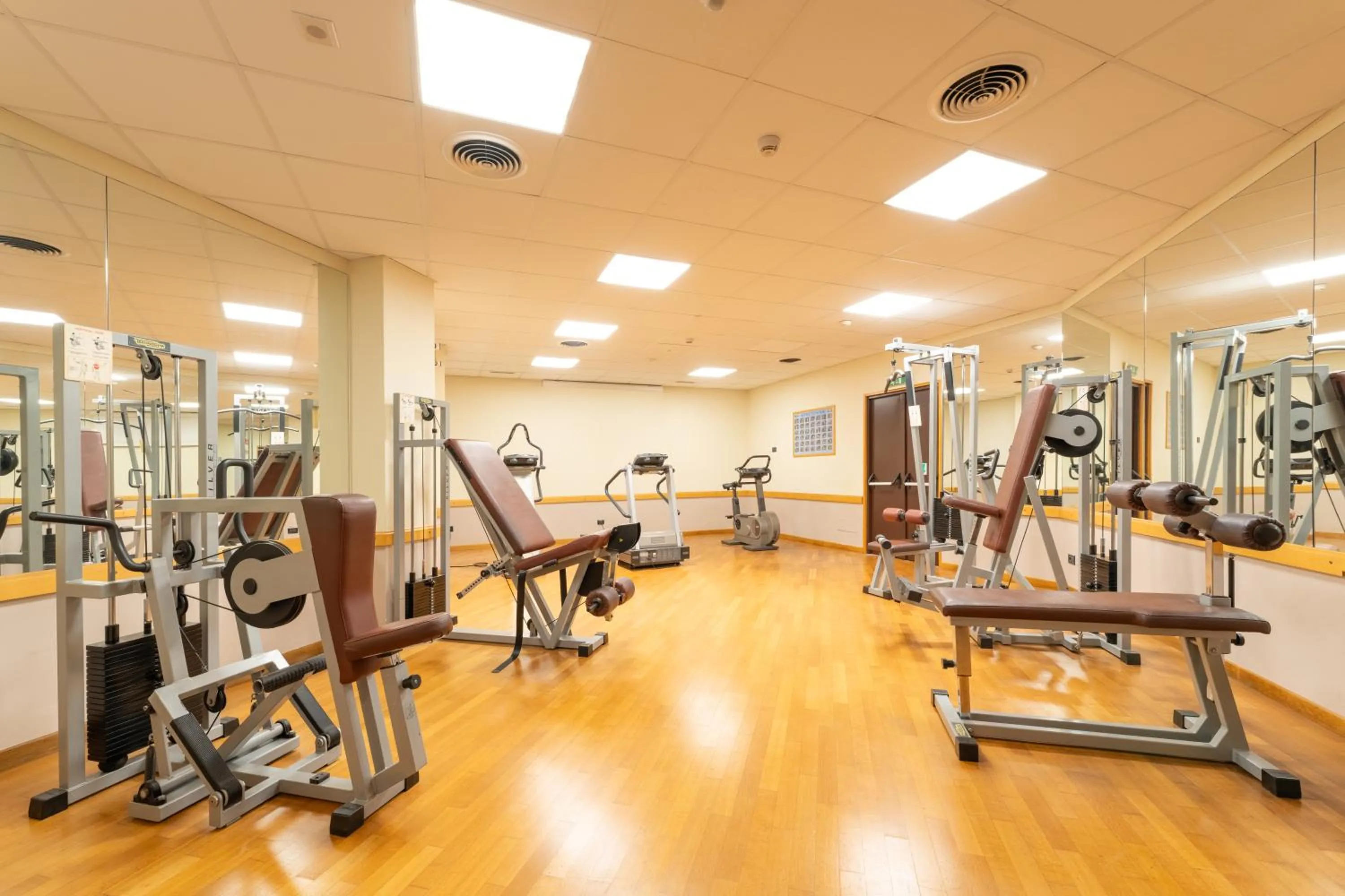 Fitness centre/facilities in Hotel Raffaello