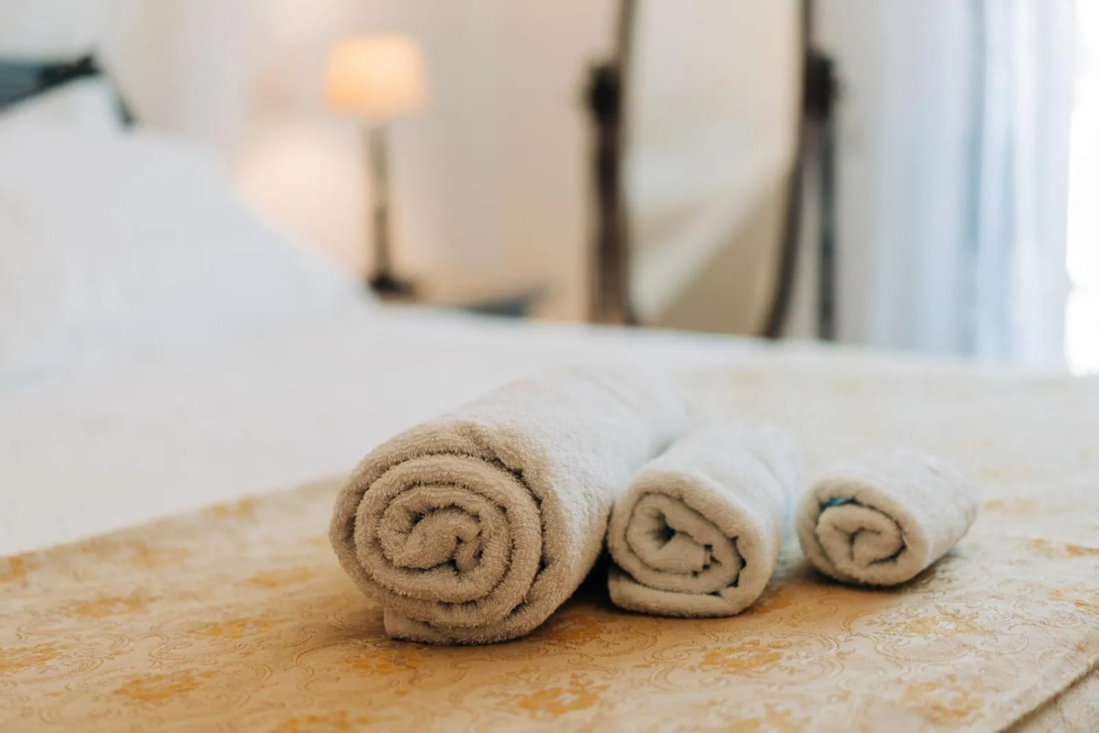 towels, Bed in Juniper Bay