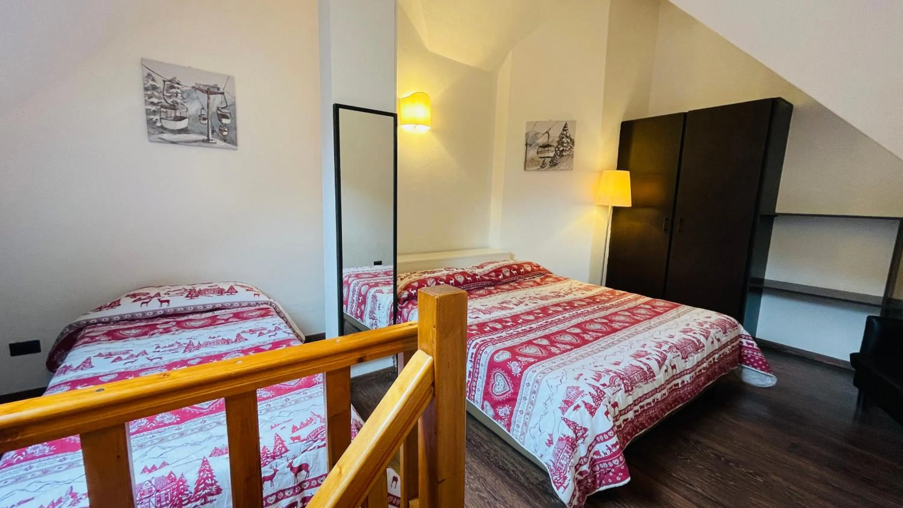 Bed in Residence Villa Frejus