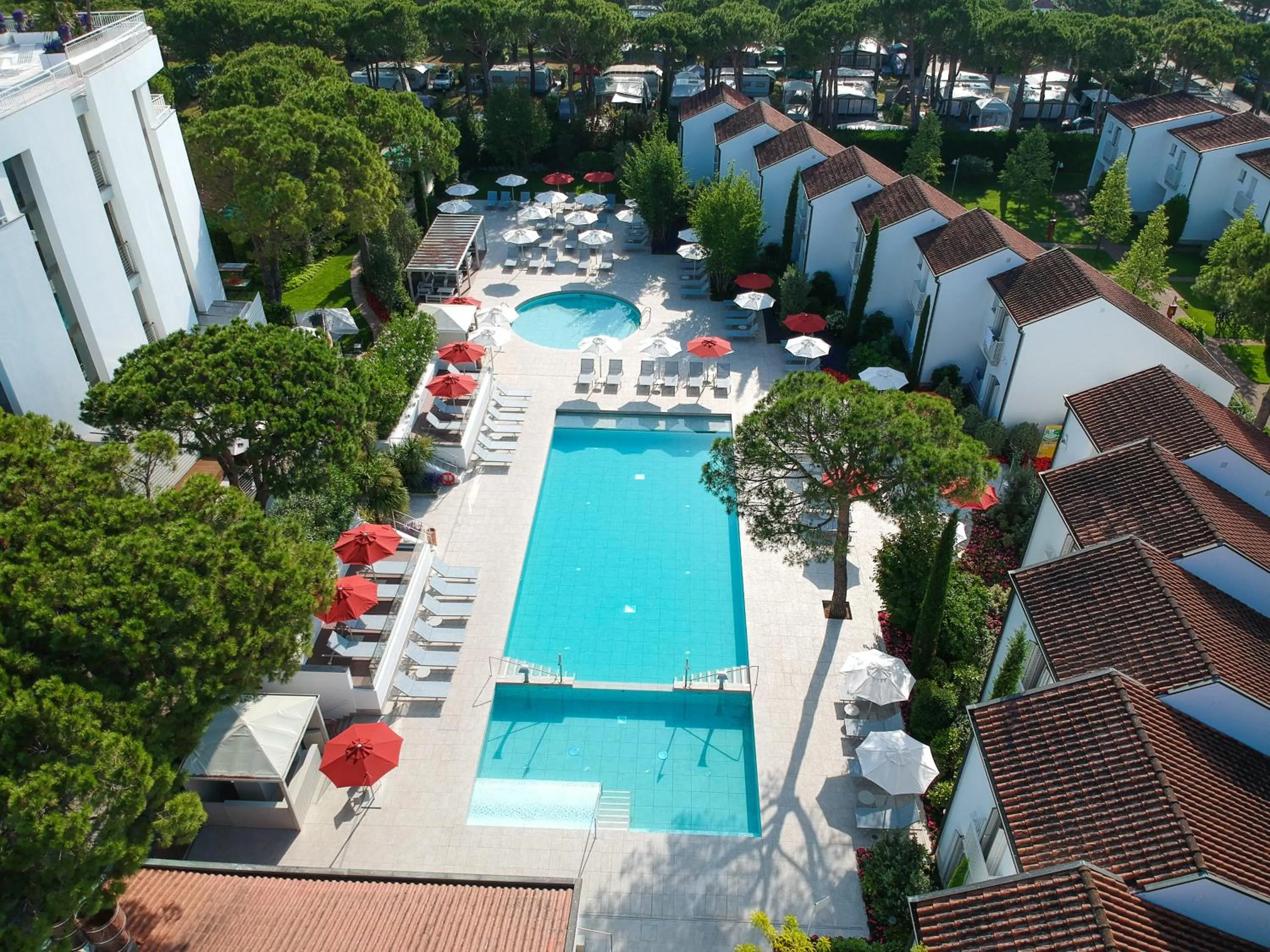 Pool view in Art&Park Hotel Union Lido