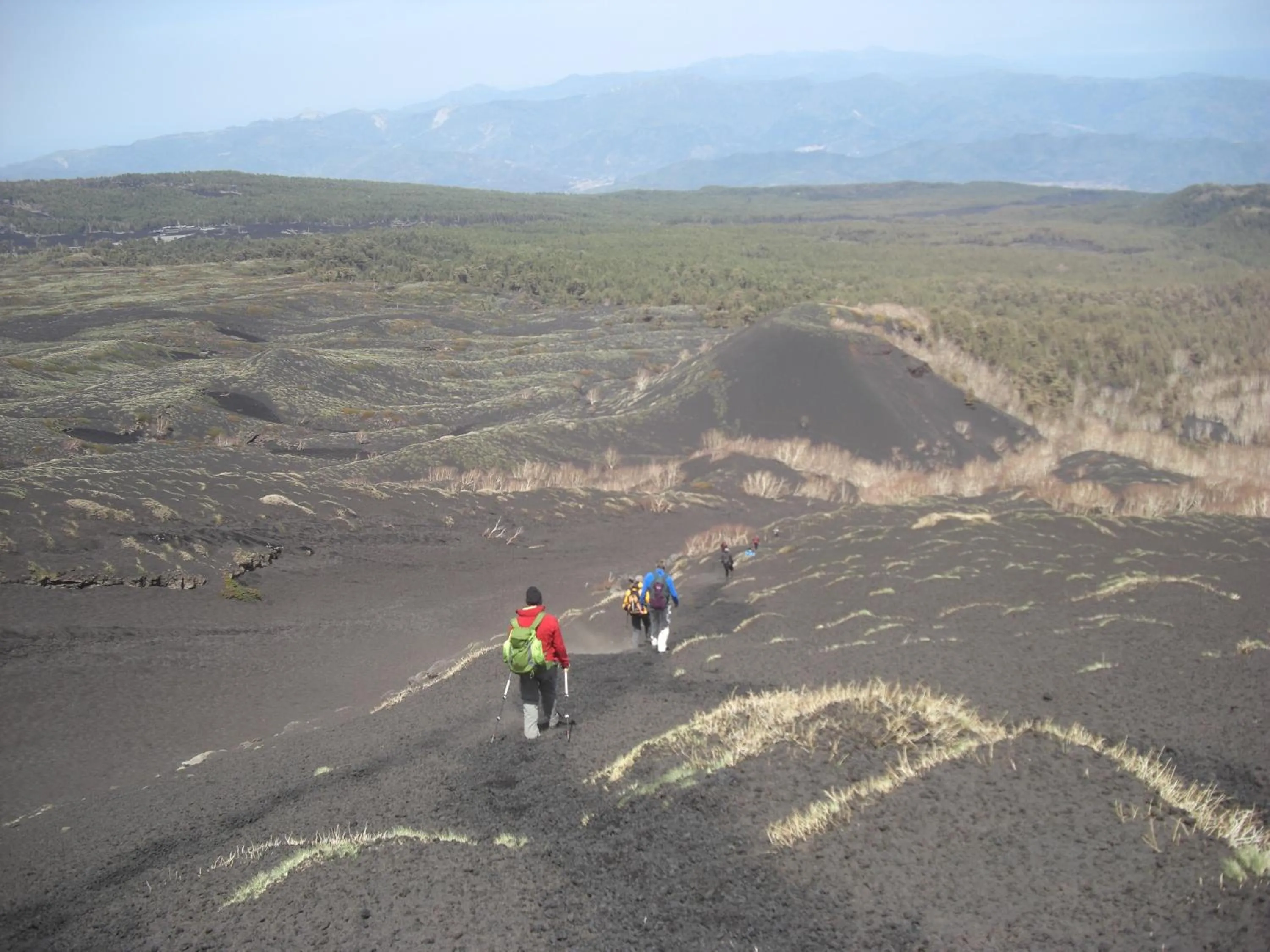 Hiking in Sotto Il Vulcano