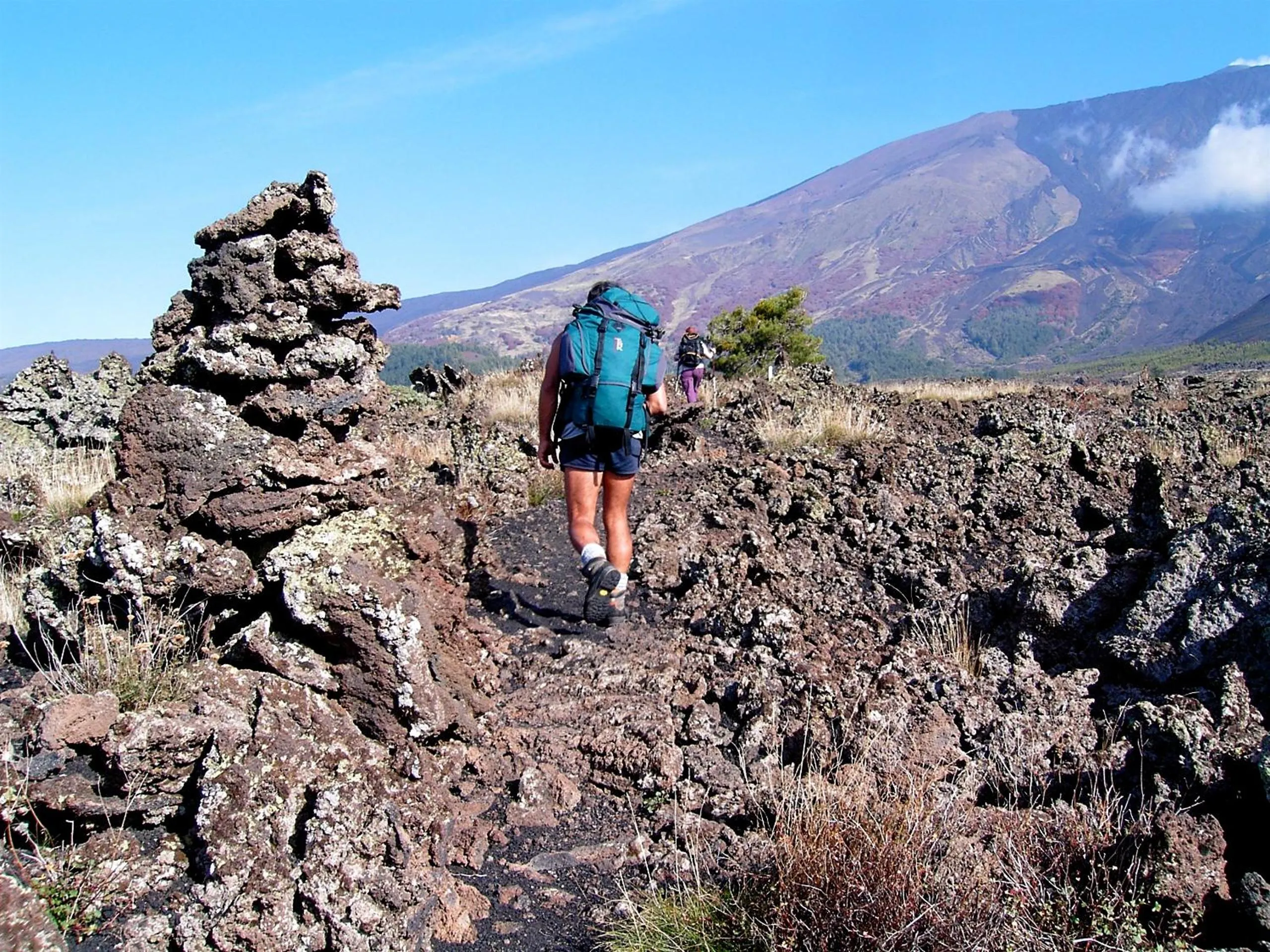 Hiking in Sotto Il Vulcano