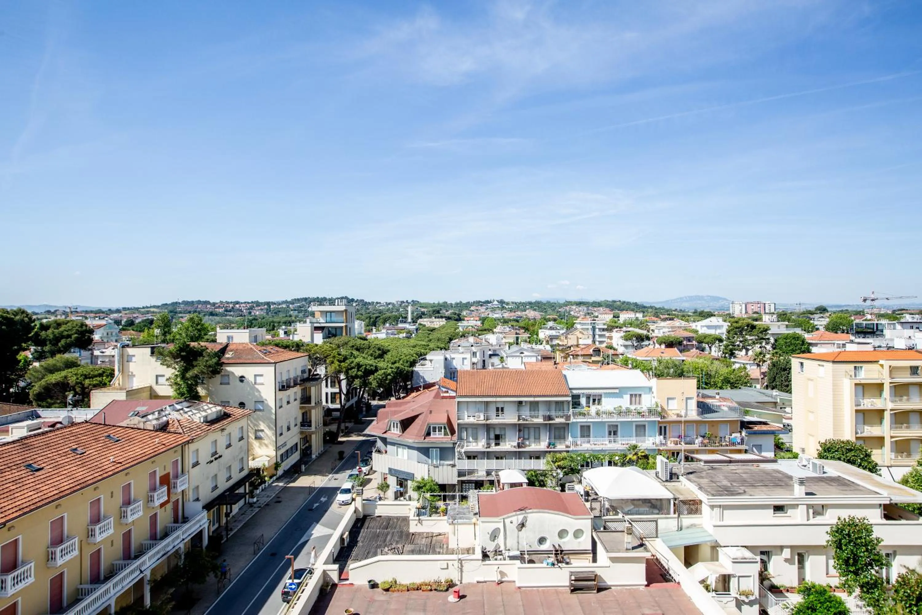 City view in Hotel Baltic Riccione-Fronte Mare