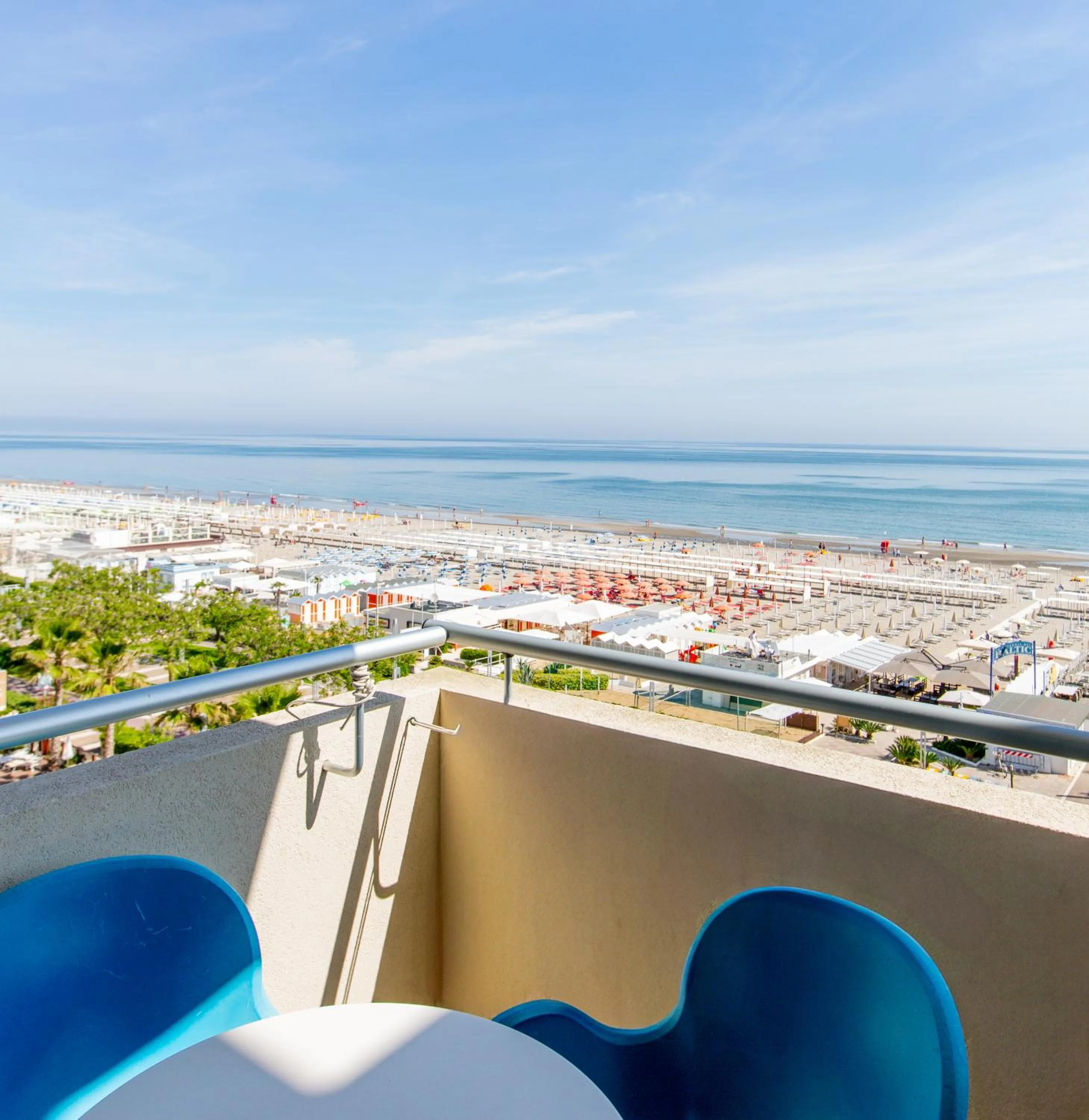 Balcony/Terrace in Hotel Baltic Riccione-Fronte Mare