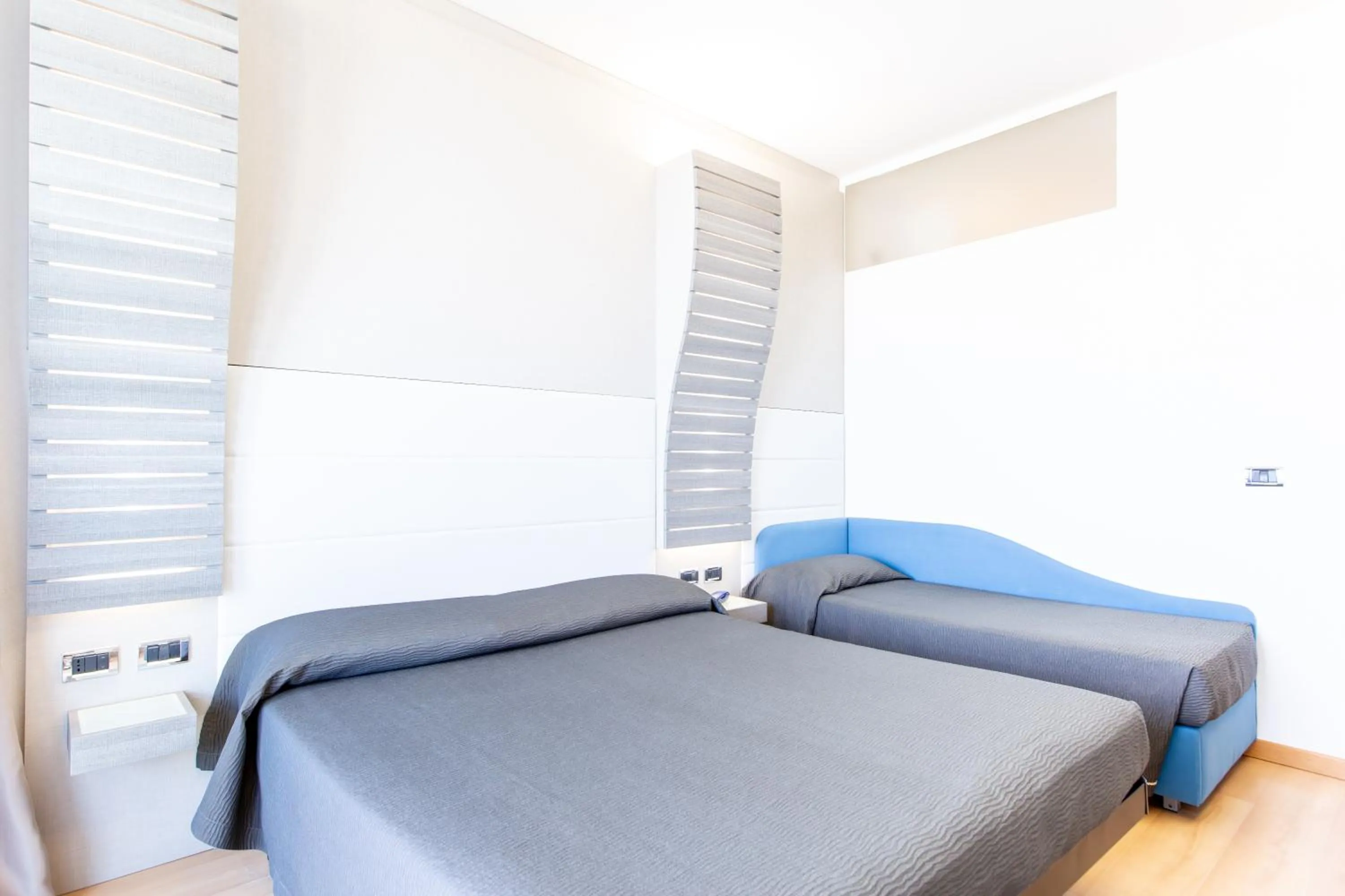 Bed in Hotel Baltic Riccione-Fronte Mare