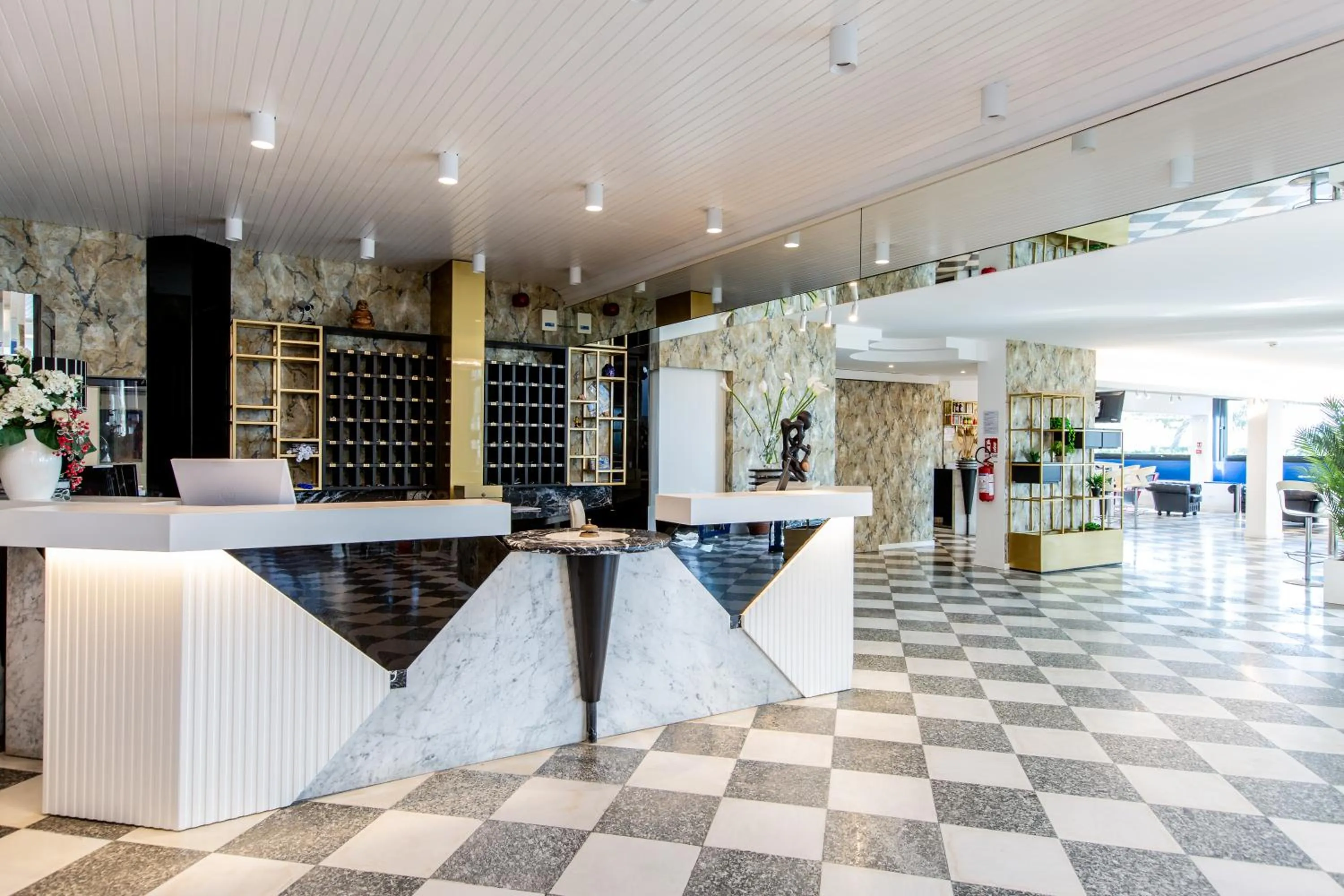 Lobby or reception in Hotel Baltic Riccione-Fronte Mare