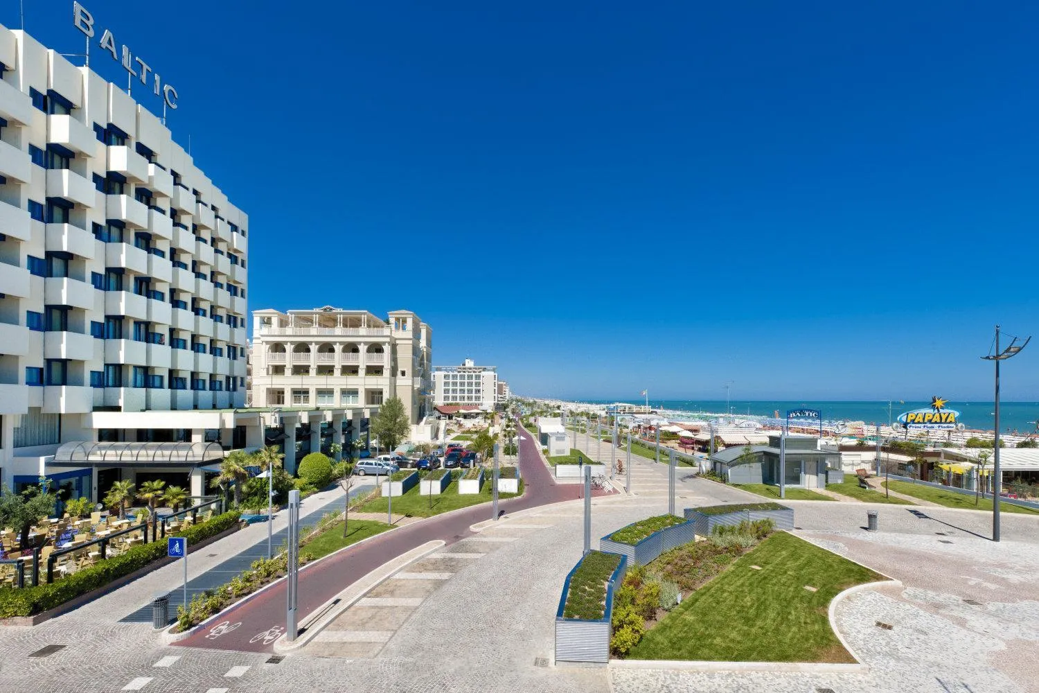 Property building in Hotel Baltic Riccione-Fronte Mare