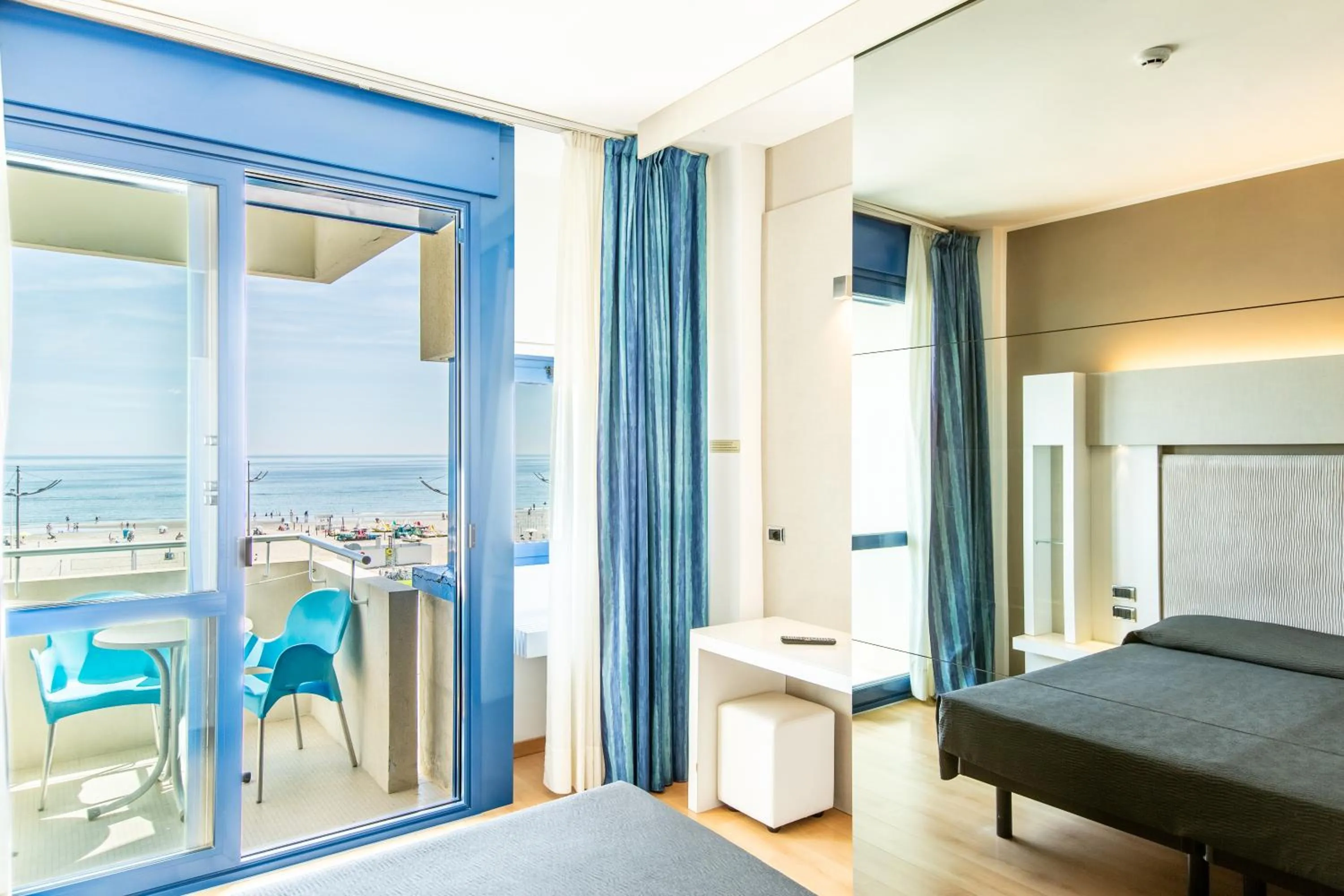 Photo of the whole room, Bed in Hotel Baltic Riccione-Fronte Mare