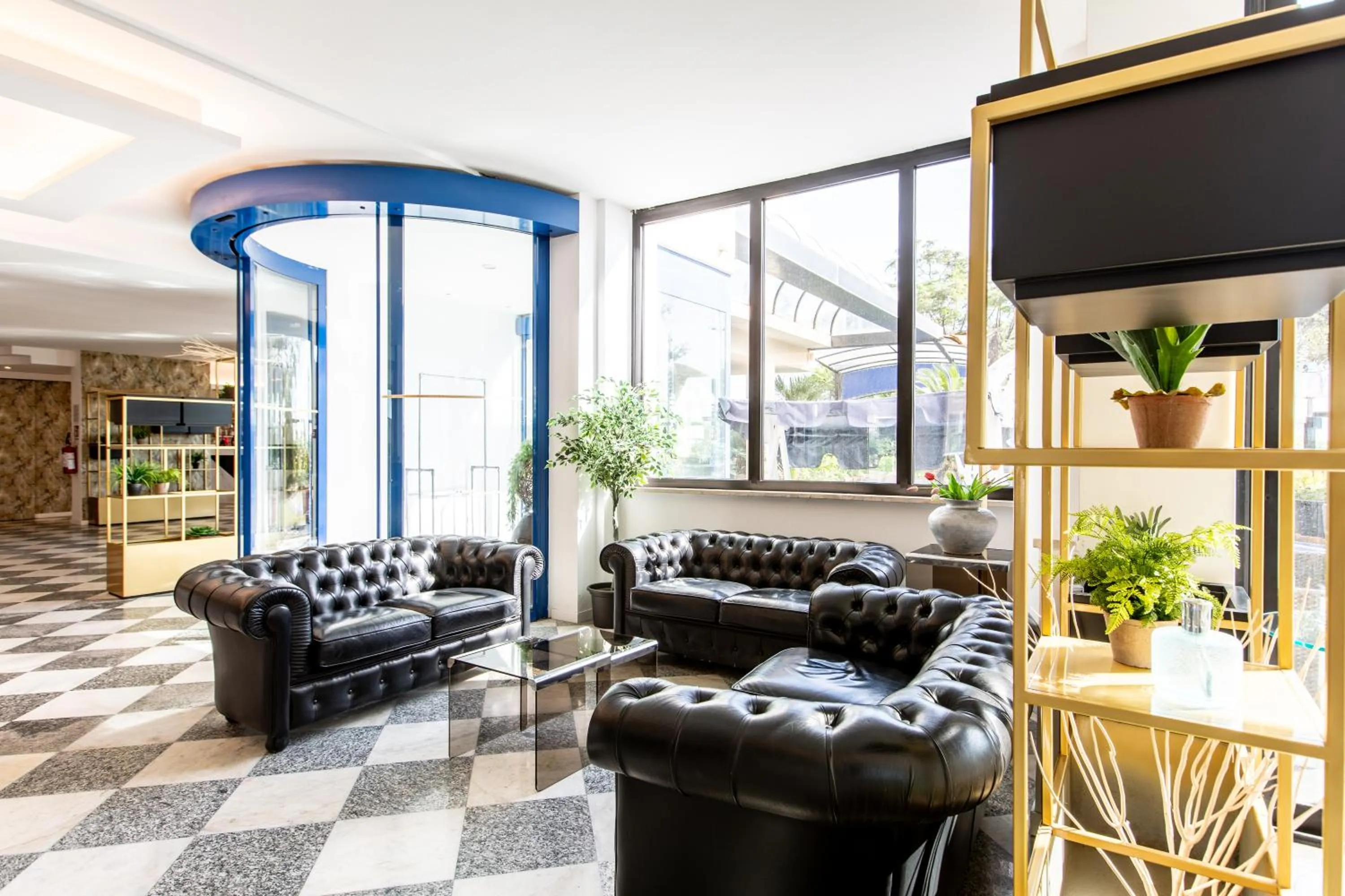 Lobby or reception in Hotel Baltic Riccione-Fronte Mare