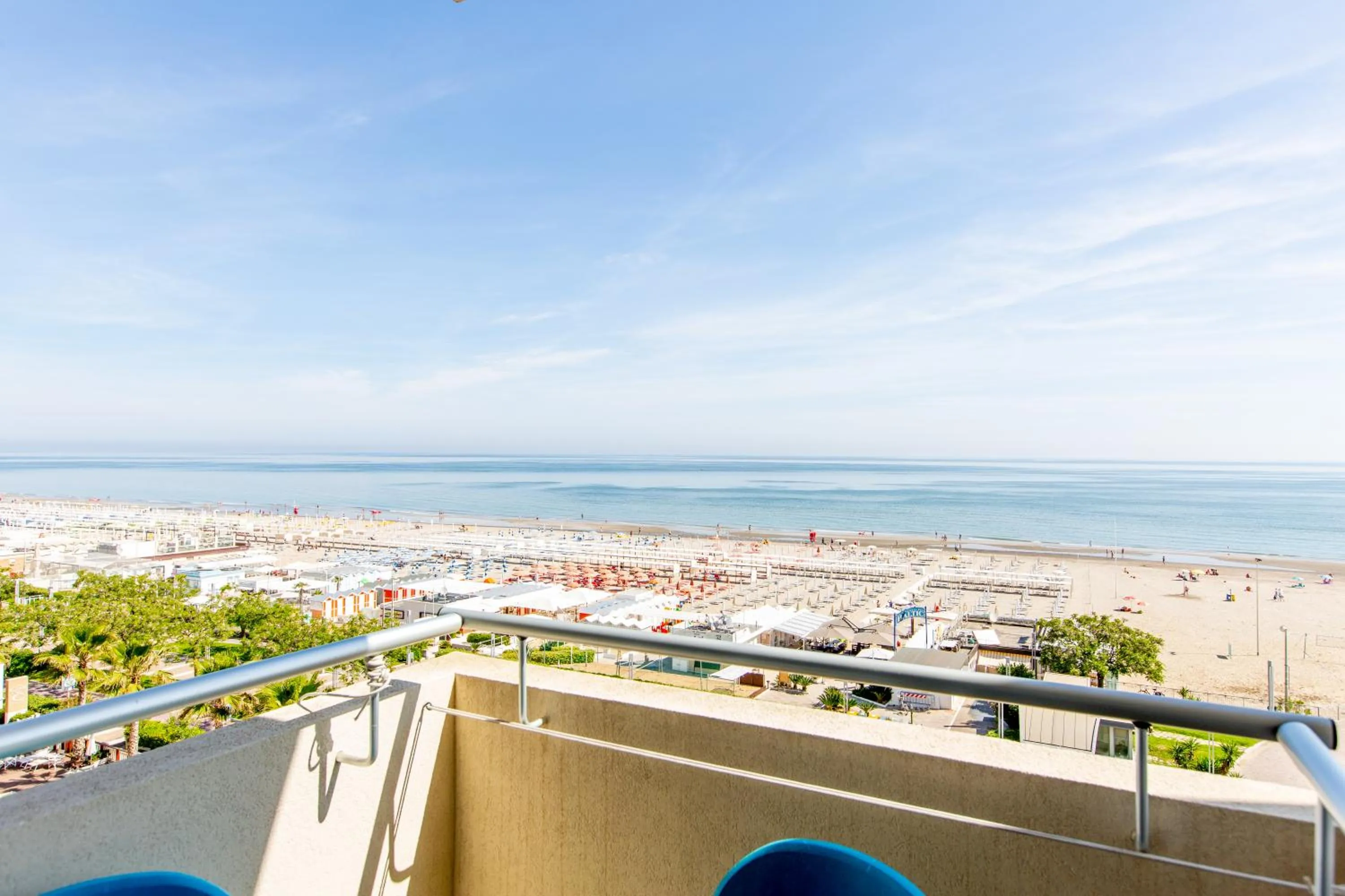 Balcony/Terrace in Hotel Baltic Riccione-Fronte Mare