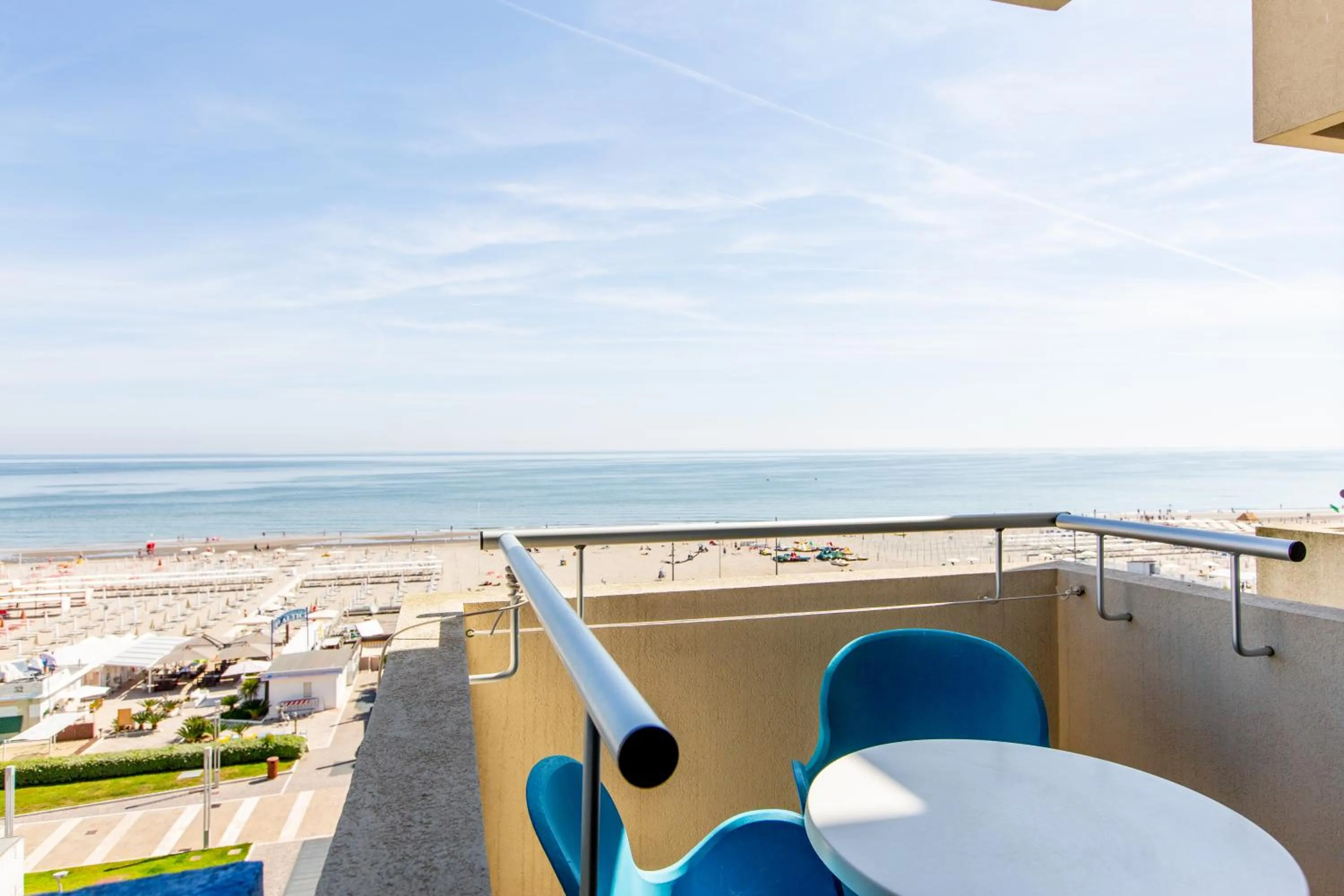 Balcony/Terrace in Hotel Baltic Riccione-Fronte Mare