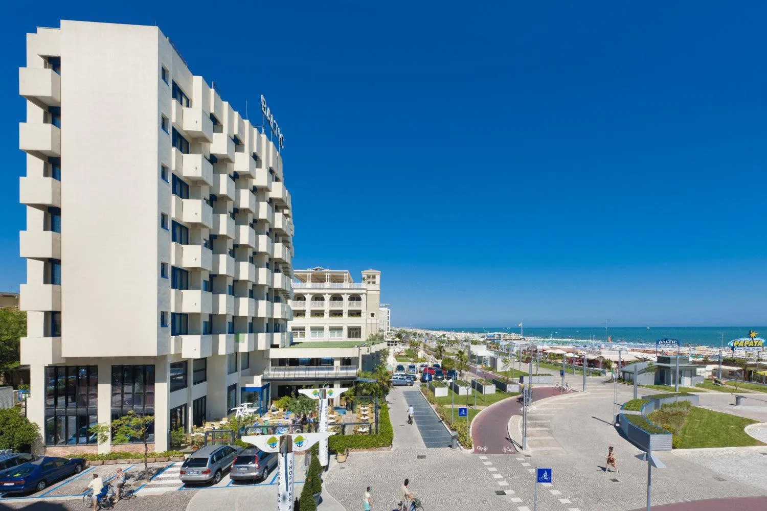 Property building in Hotel Baltic Riccione-Fronte Mare