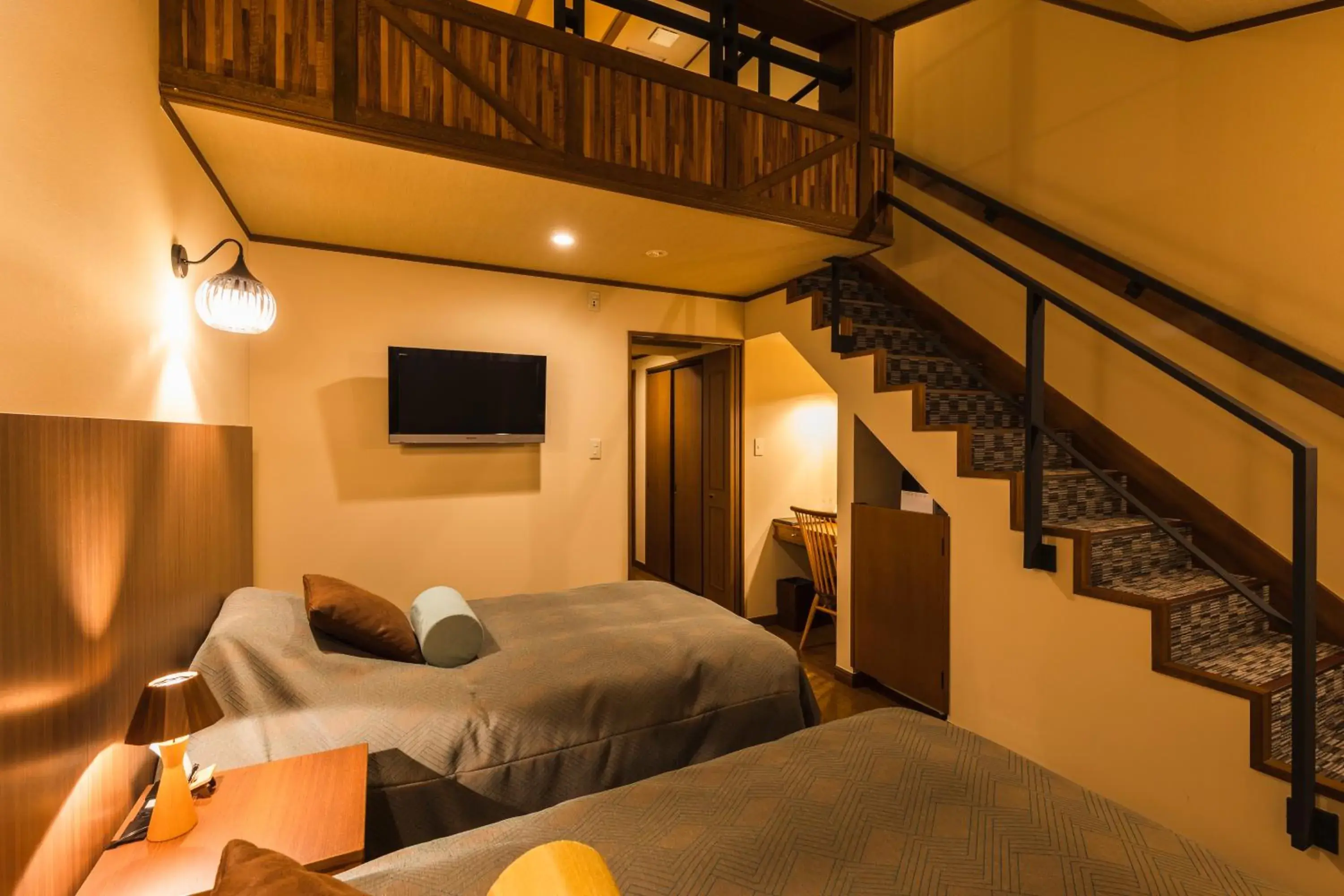 Superior Twin Room in Hotel Jogakura Superior Twin Room in Hotel Jogakura