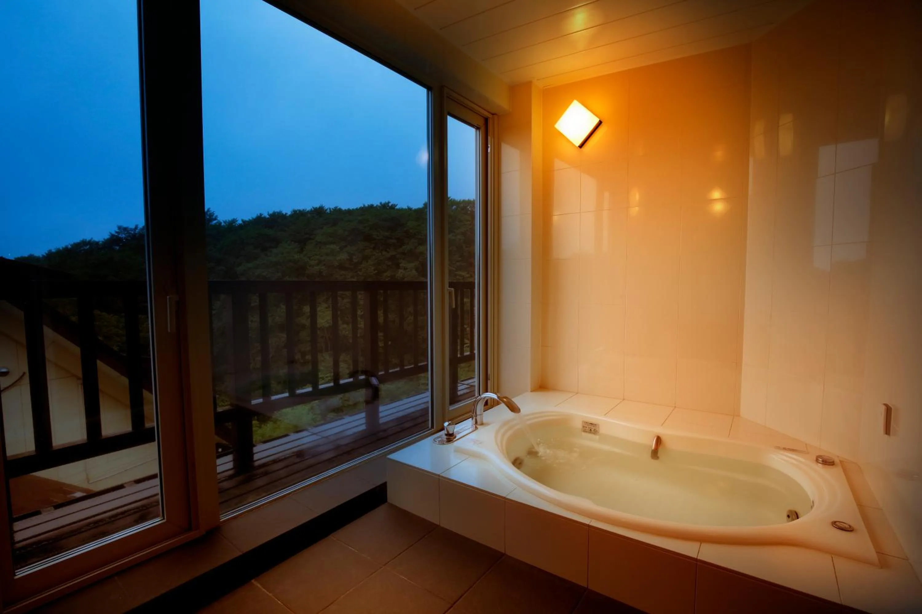 Hot Spring Bath in Hotel Jogakura