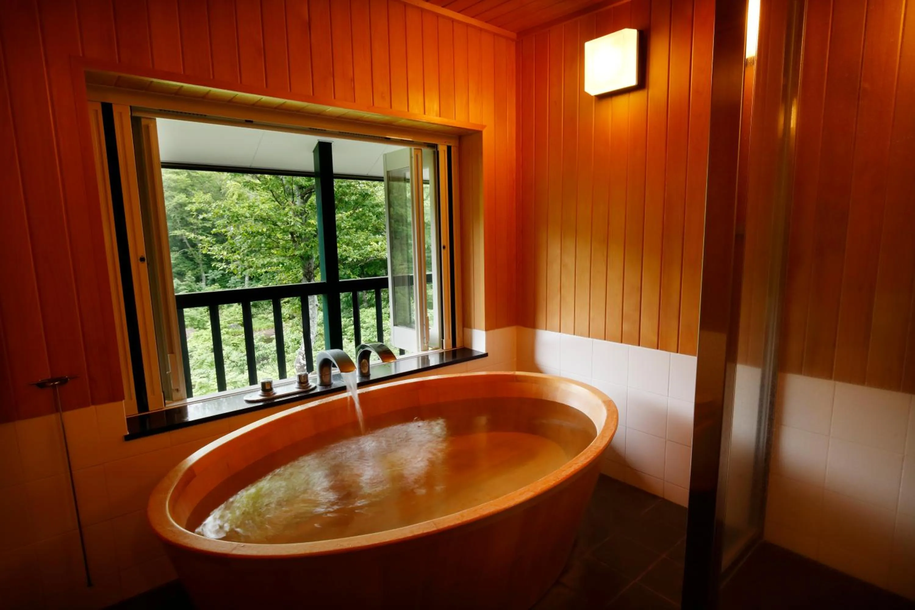 Hot Spring Bath in Hotel Jogakura