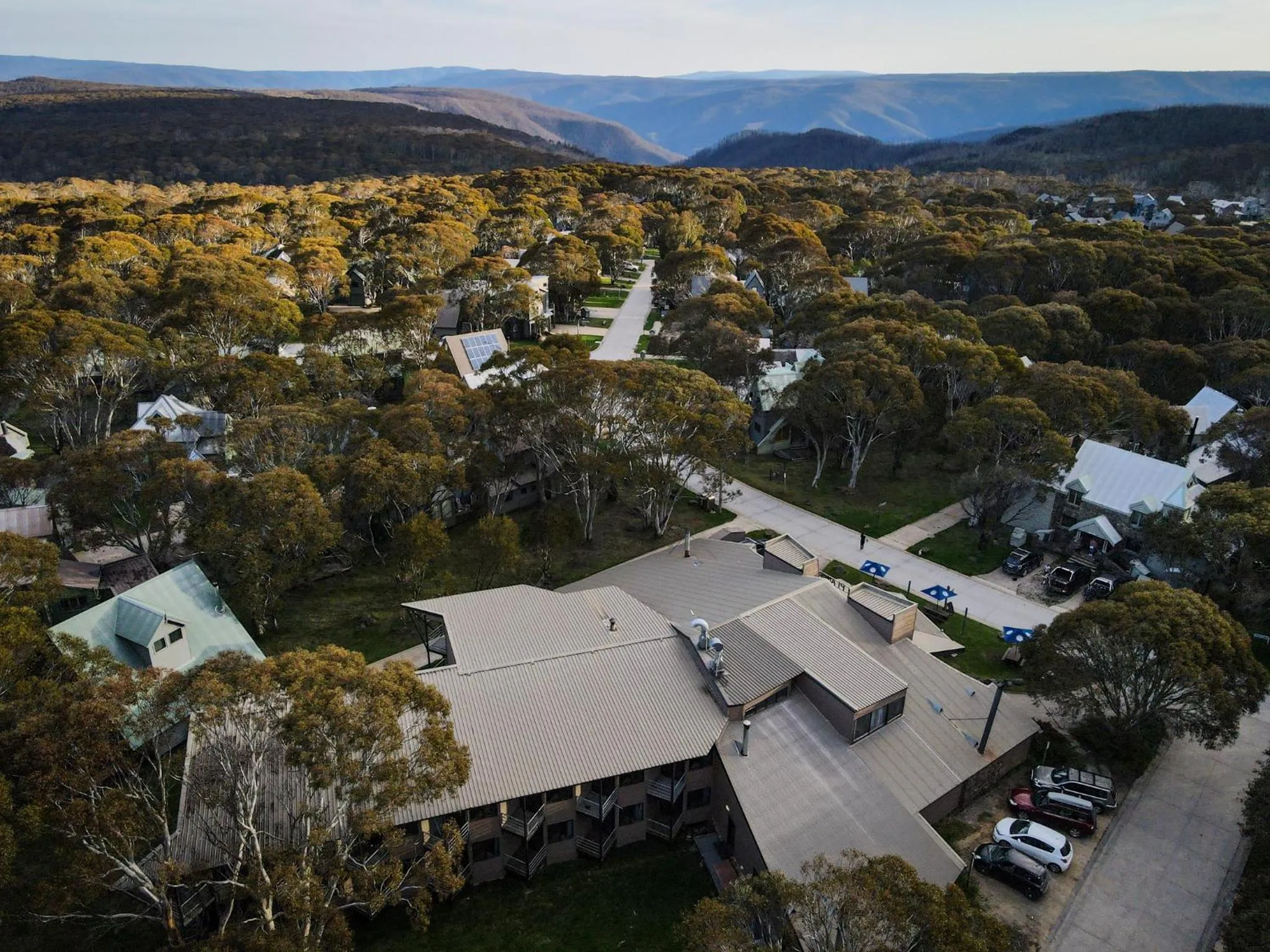 Bird's eye view in Hotel High Plains