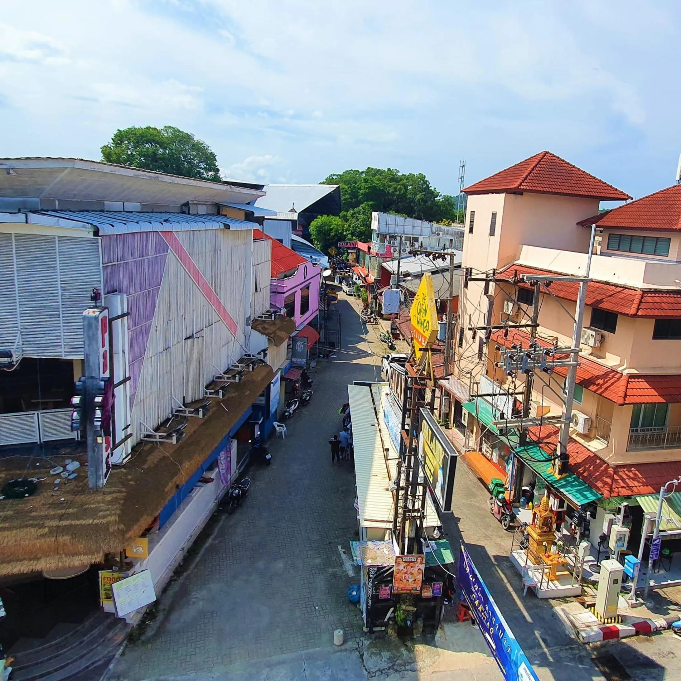 Bird's eye view in Lenny's Koh Samui