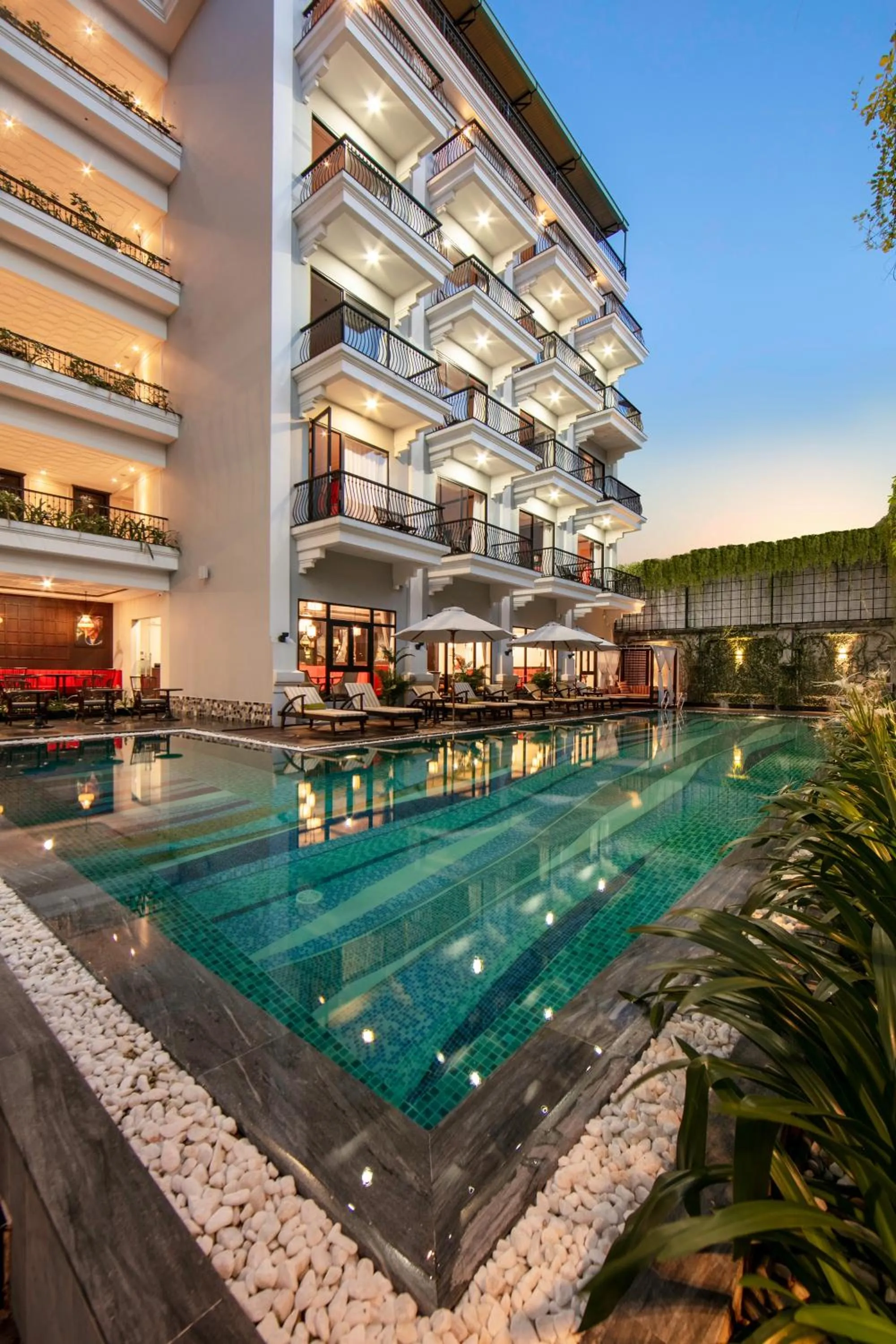 Swimming pool in Silkian Hoian Boutique Hotel & Spa