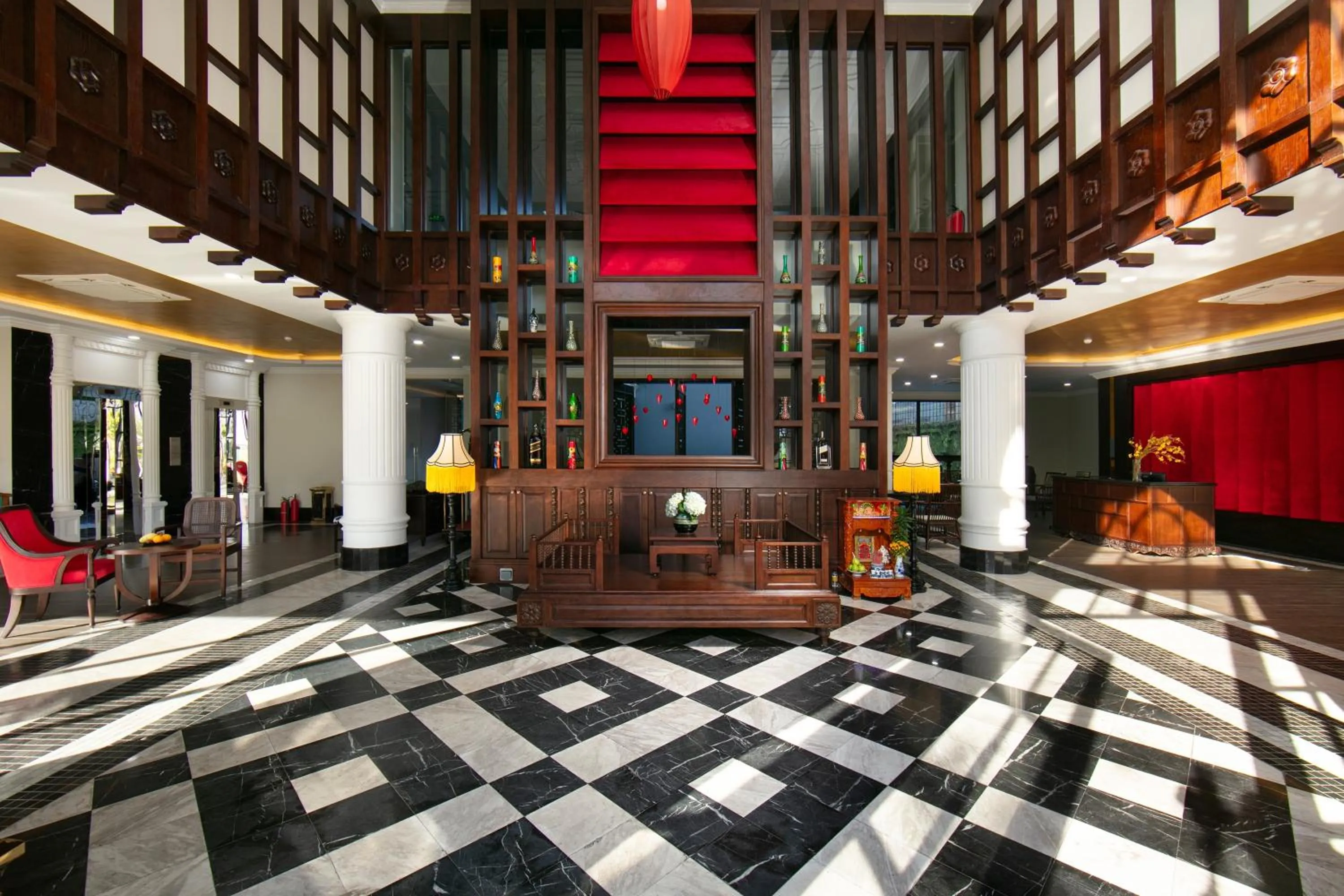 Lobby or reception in Silkian Hoian Boutique Hotel & Spa