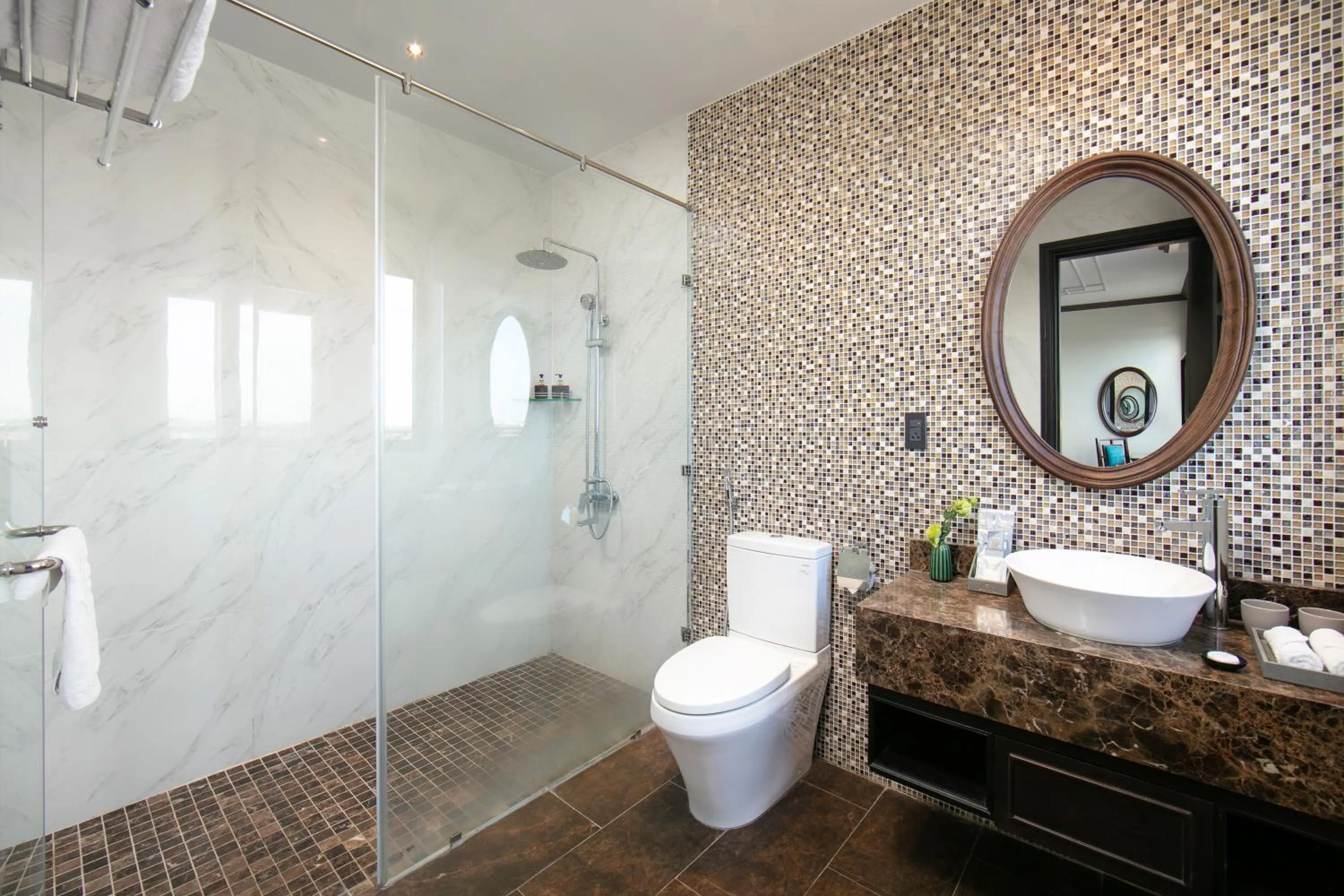 Shower in Silkian Hoian Boutique Hotel & Spa