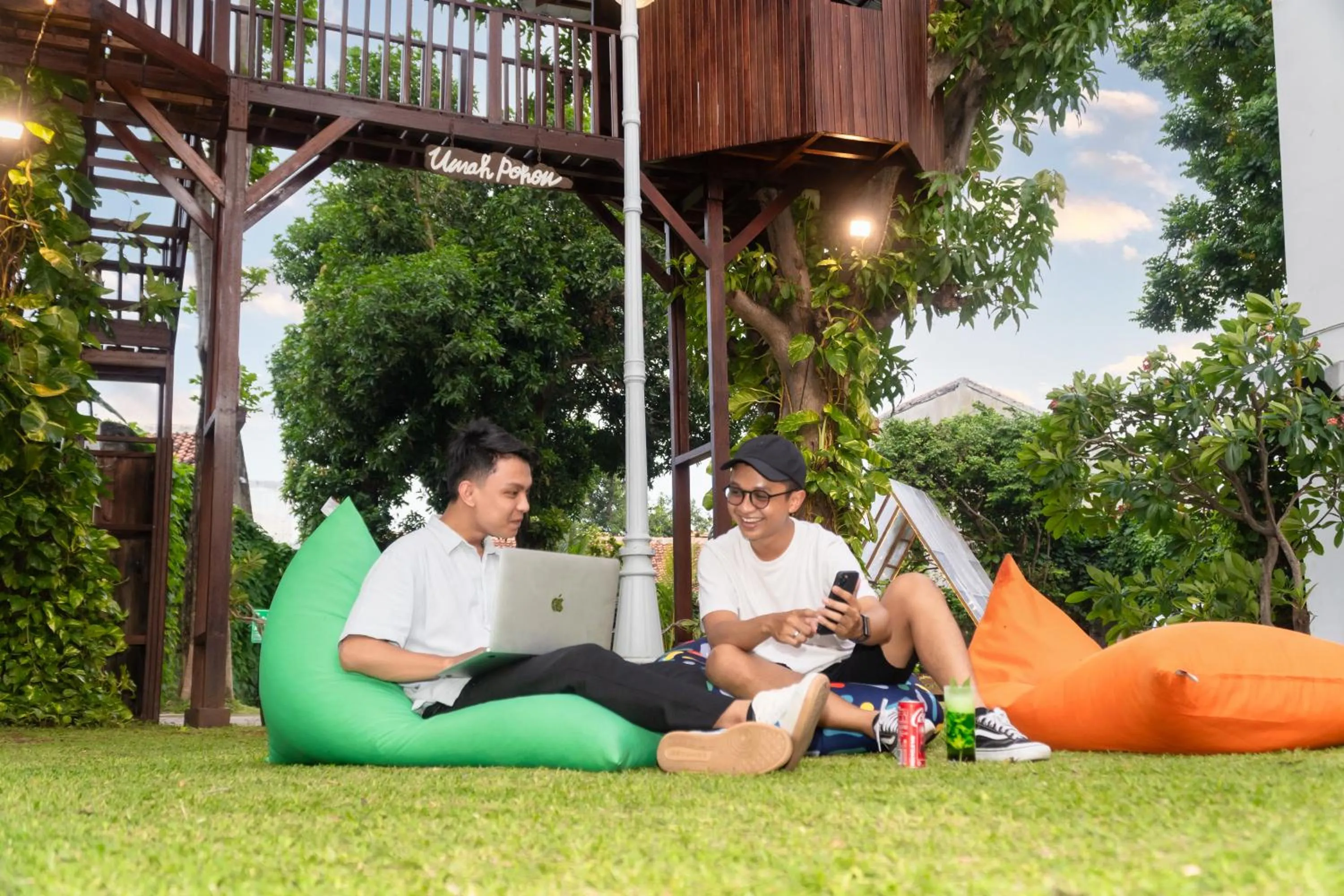 Natural landscape in Metland Hotel Cirebon