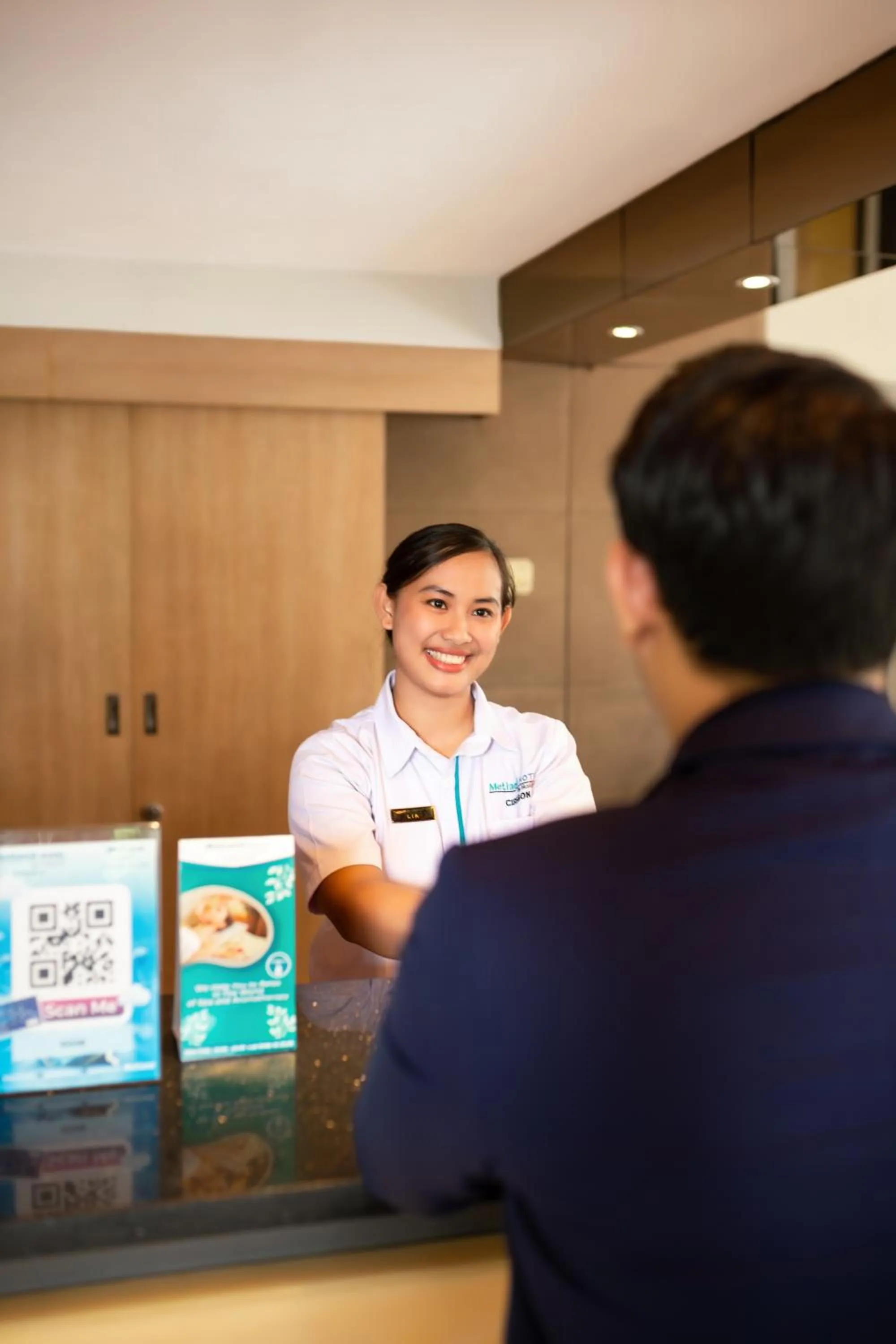 Lobby or reception in Metland Hotel Cirebon