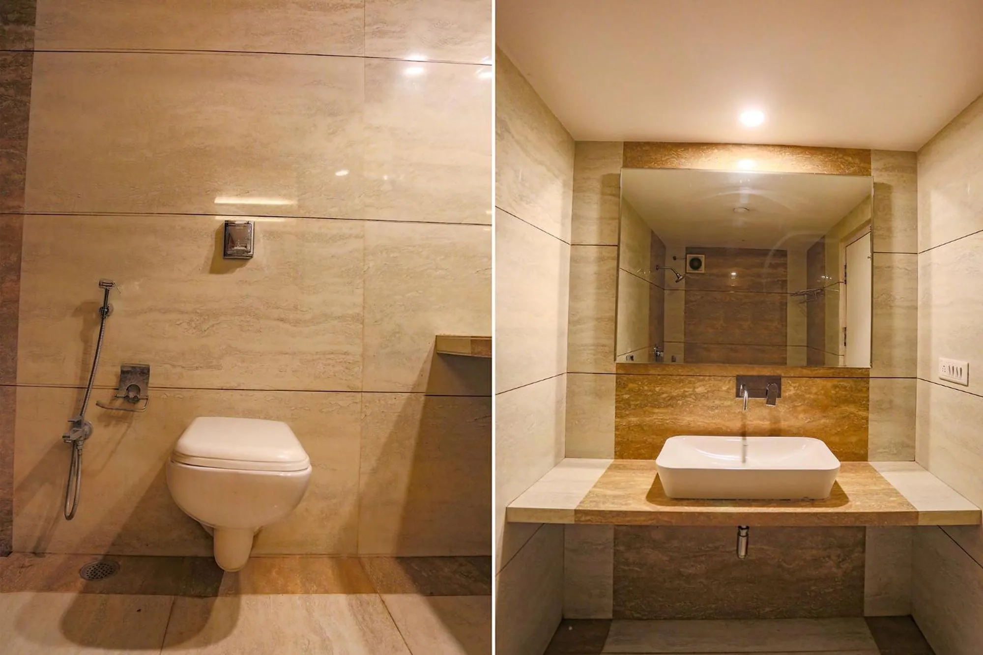 Bathroom in FabHotel Surya