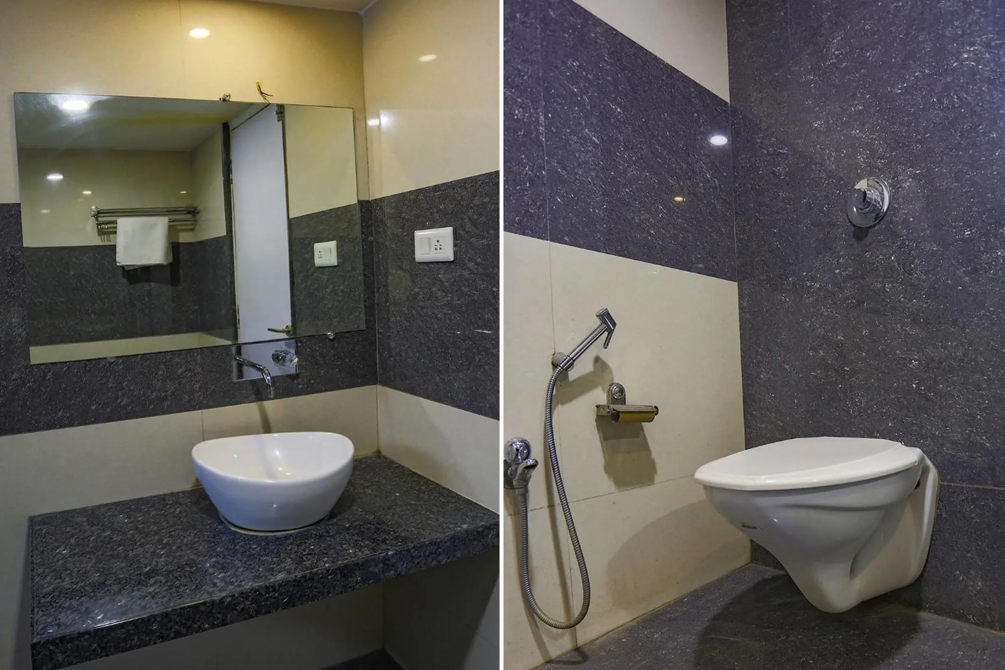 Bathroom in FabHotel Surya