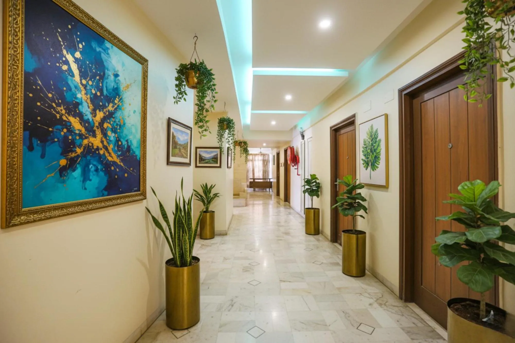 Lobby or reception in FabHotel Surya