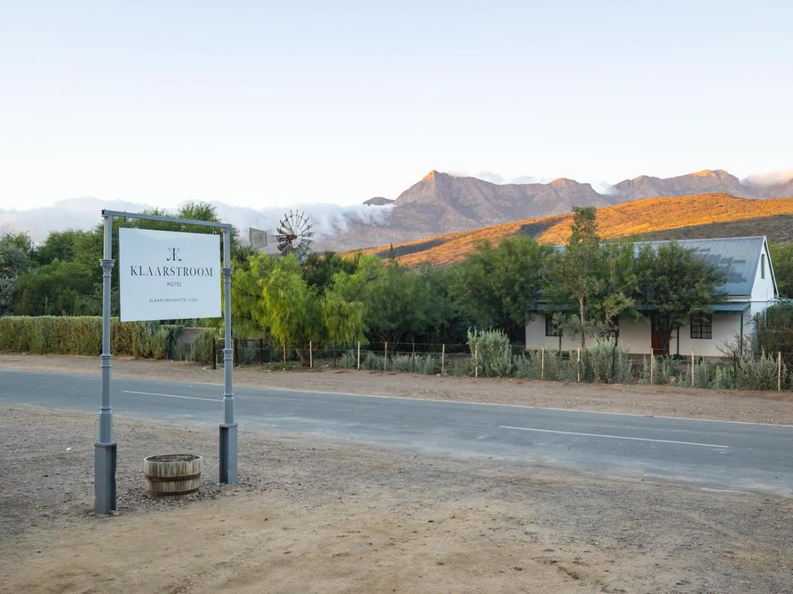 Property building in Klaarstroom Hotel