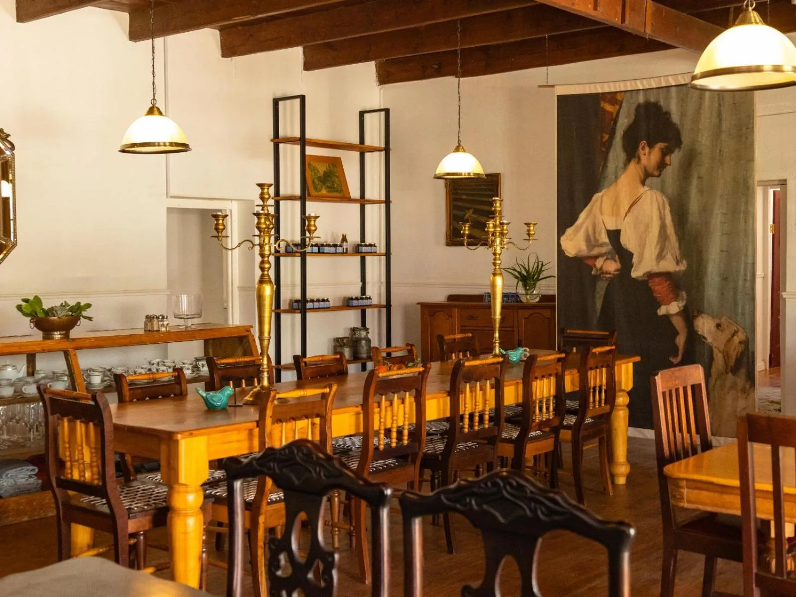 Dining area in Klaarstroom Hotel