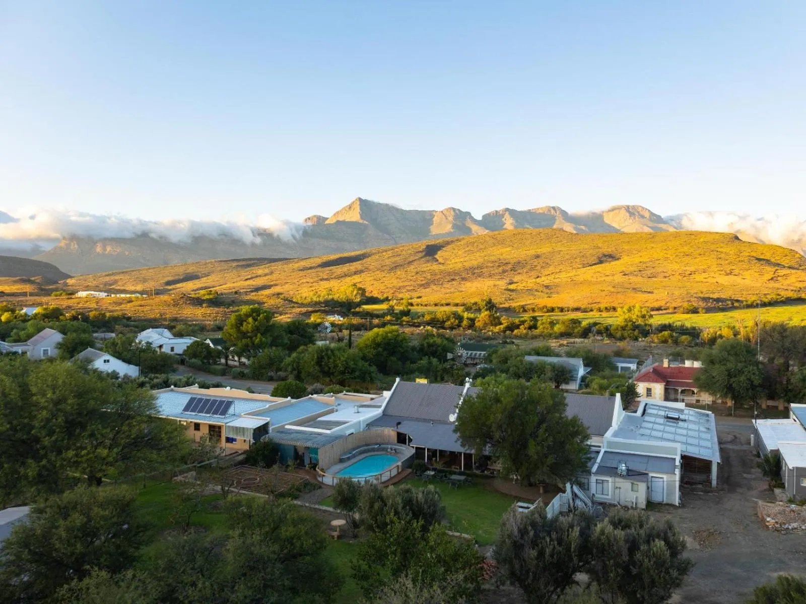 Natural landscape in Klaarstroom Hotel