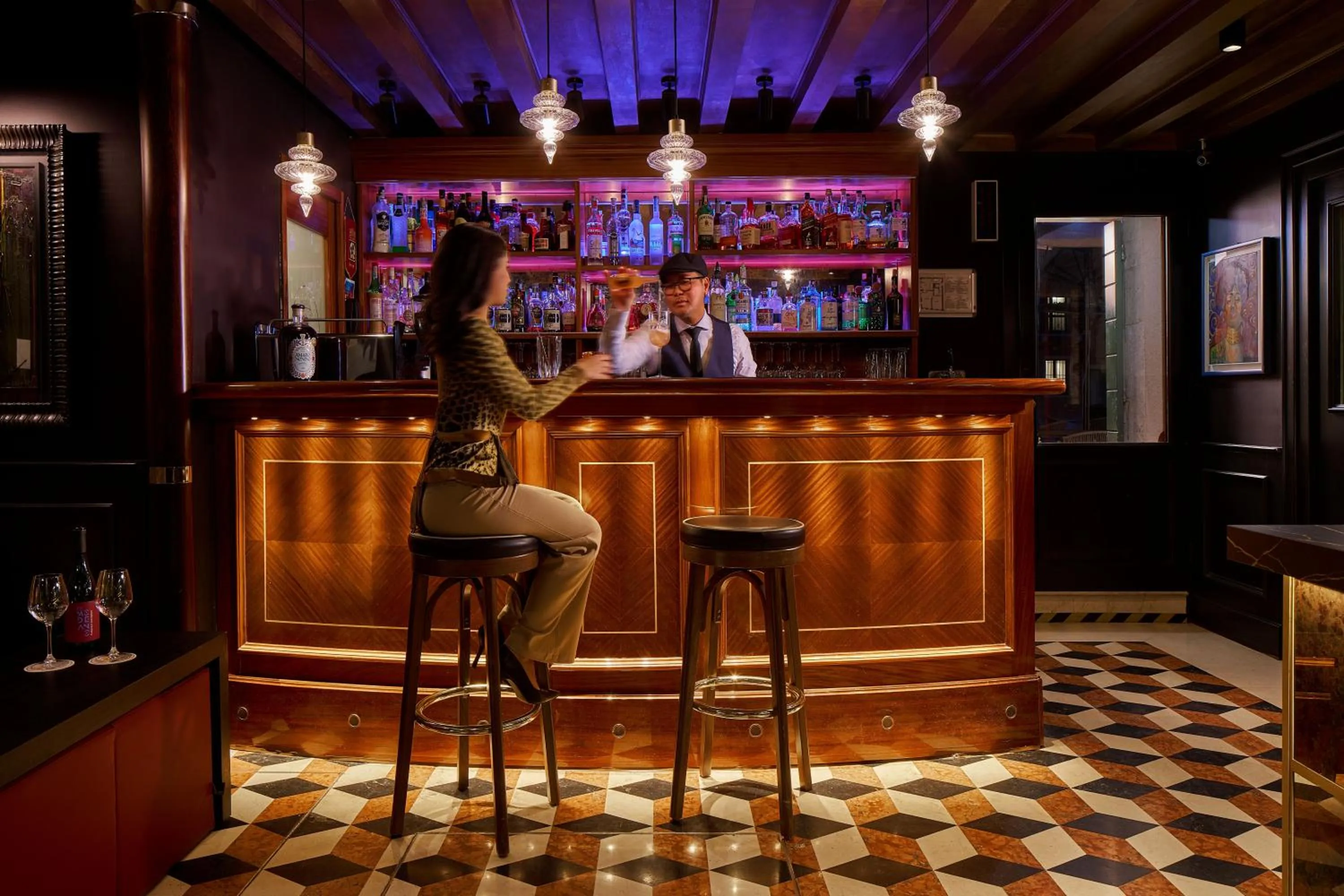 Lounge or bar in UNAHOTELS Ala Venezia-Adults 16