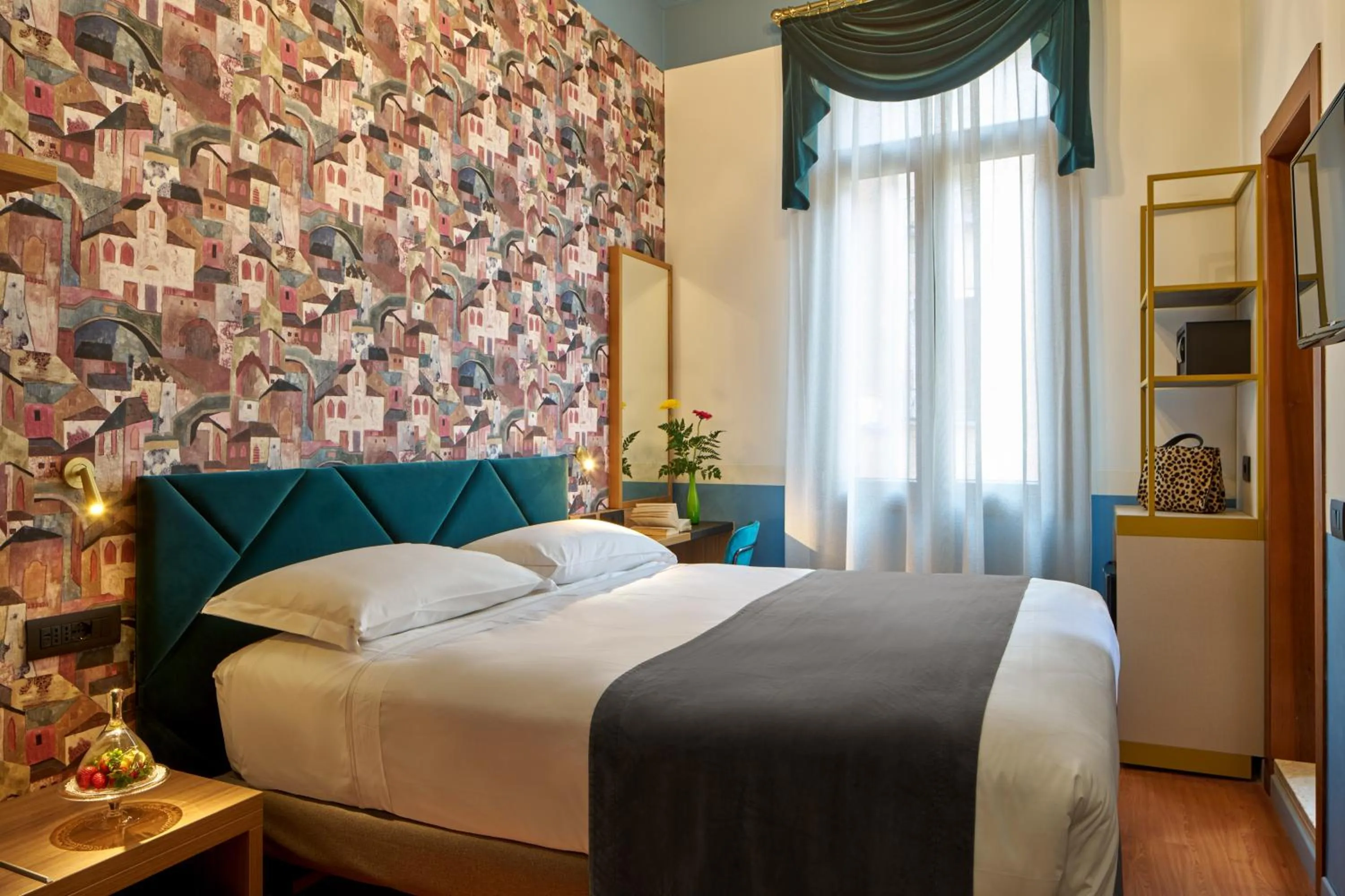 View (from property/room), Bed in UNAHOTELS Ala Venezia-Adults 16