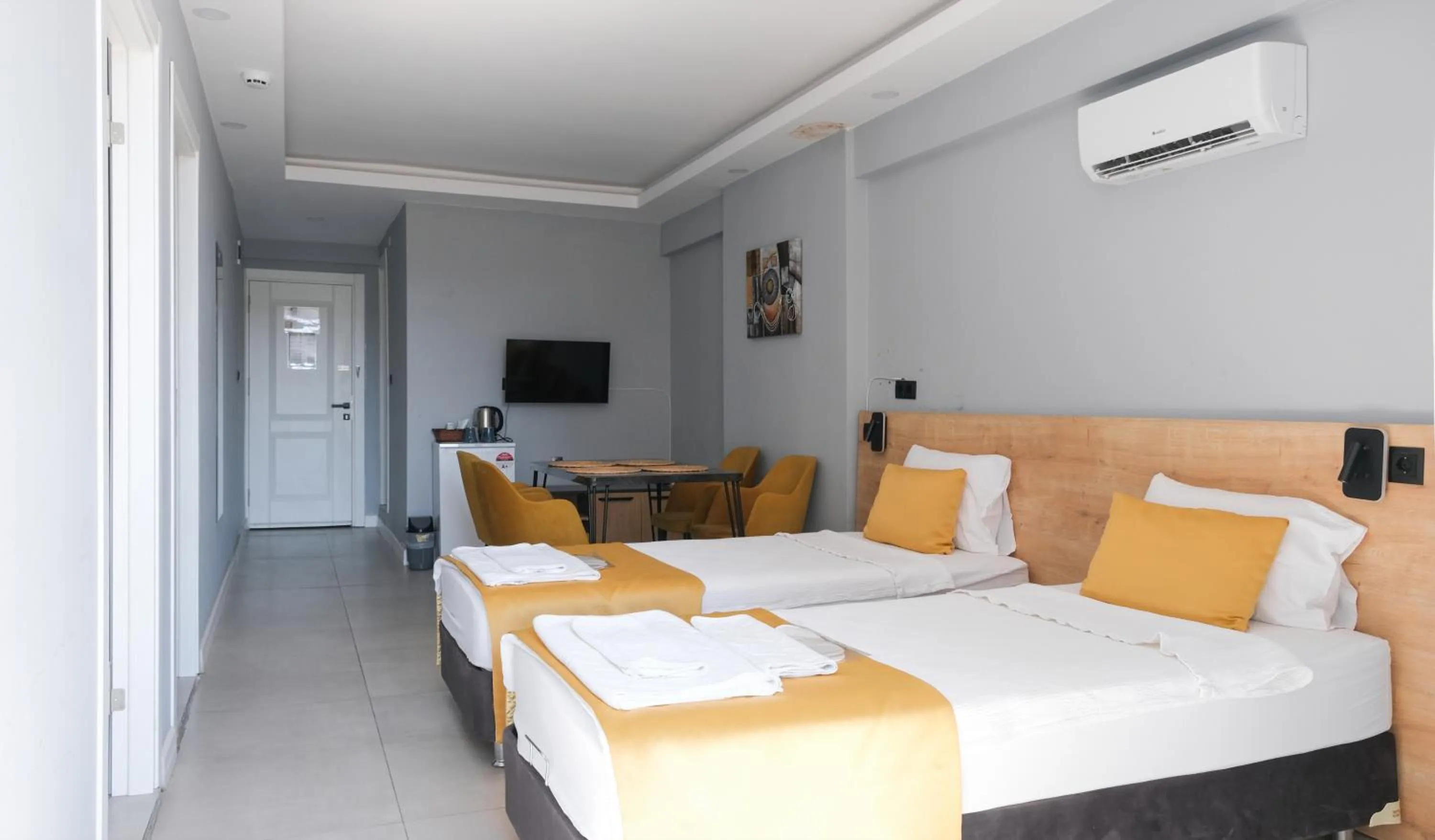 Dining area, Bed in Likya 202