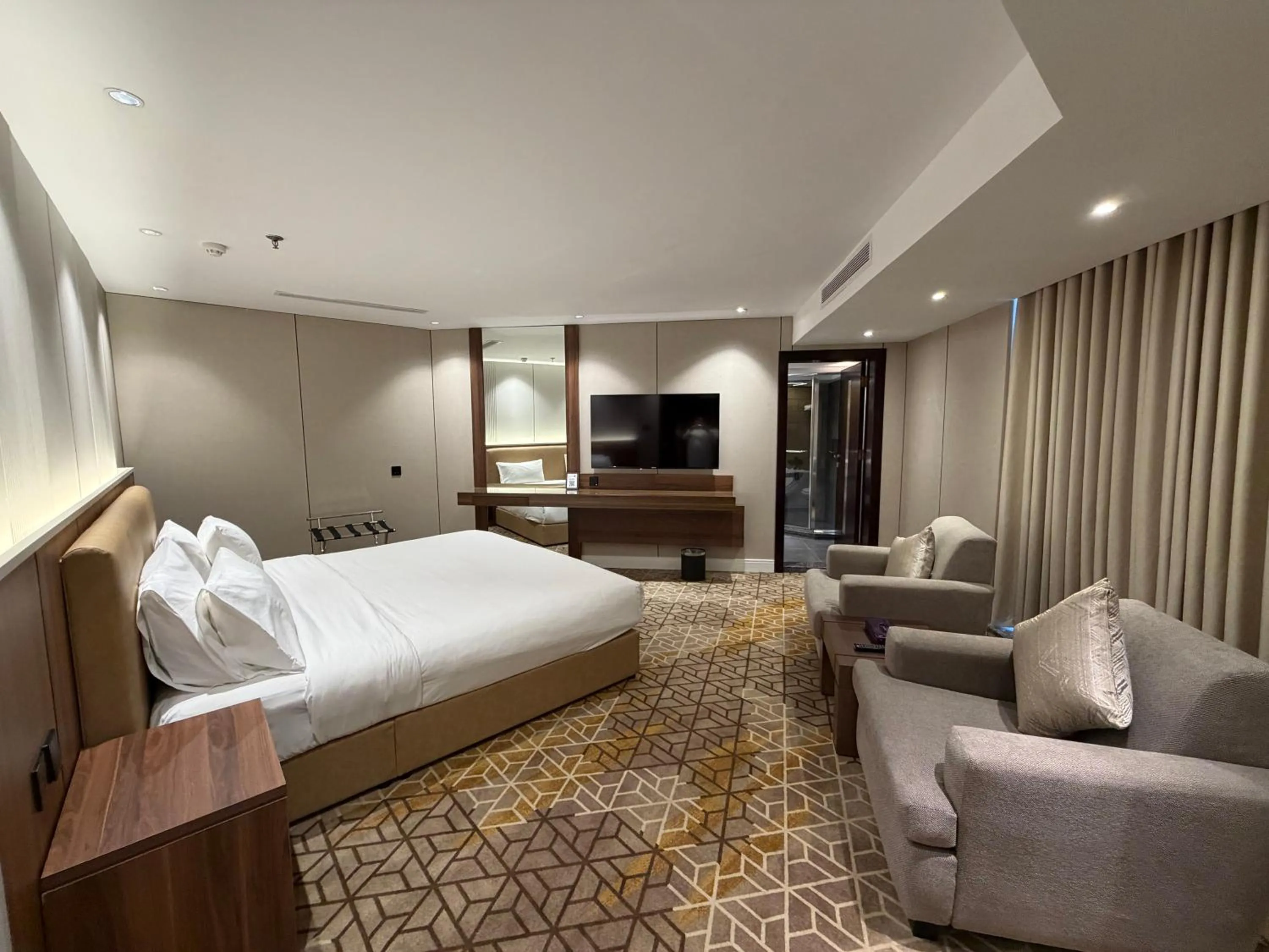 Bed in Quiet Dreams - Serviced Apartments King abdul Aziz Street Branch