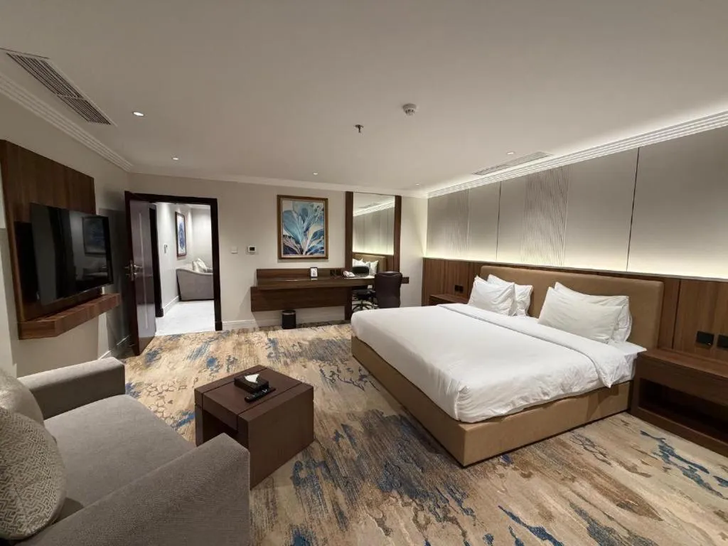 Bed in Quiet Dreams - Serviced Apartments King abdul Aziz Street Branch