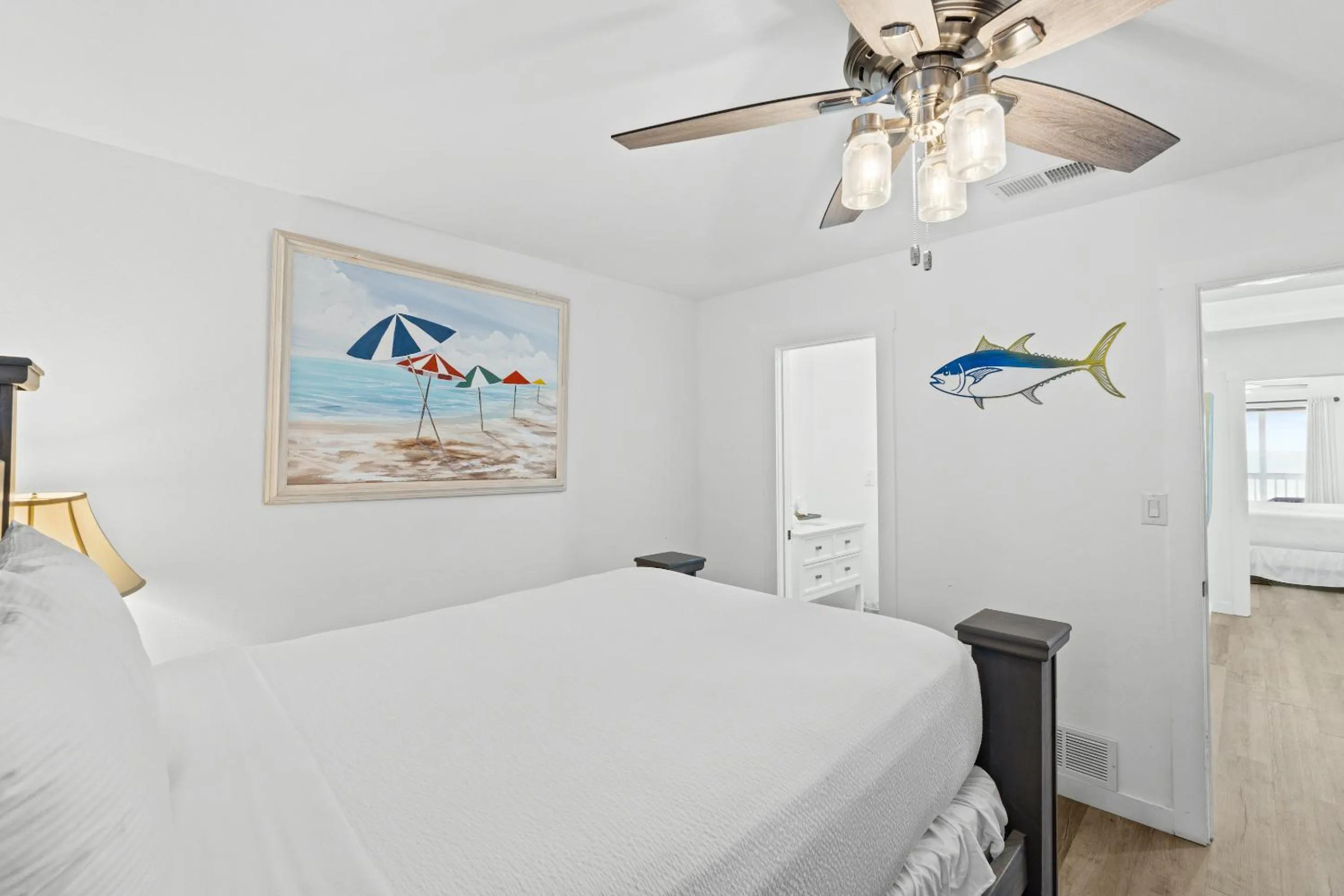 Bed in Beach House - Summer Reign by Panhandle Getaways