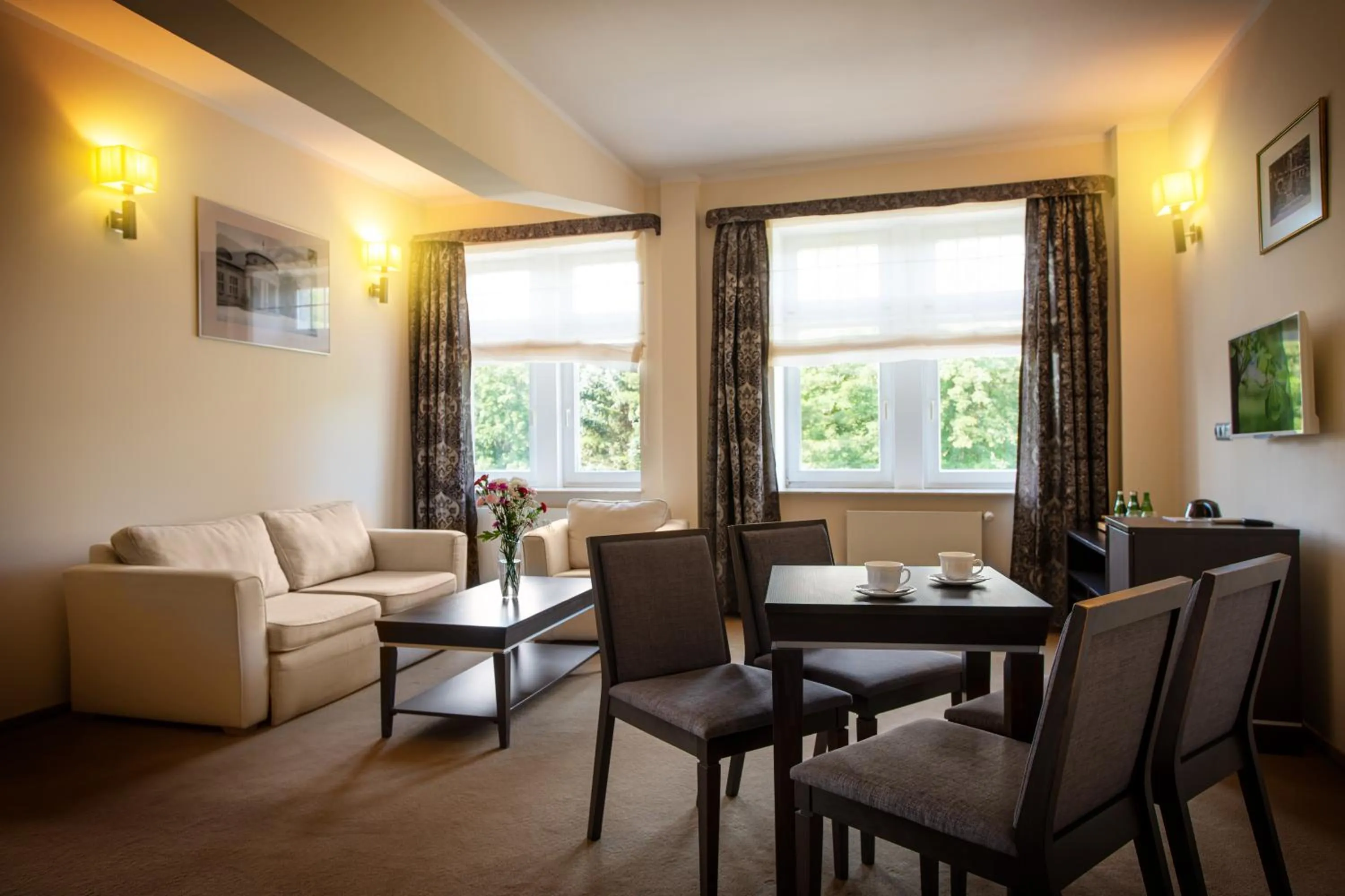 Living room in Wielka Pieniawa