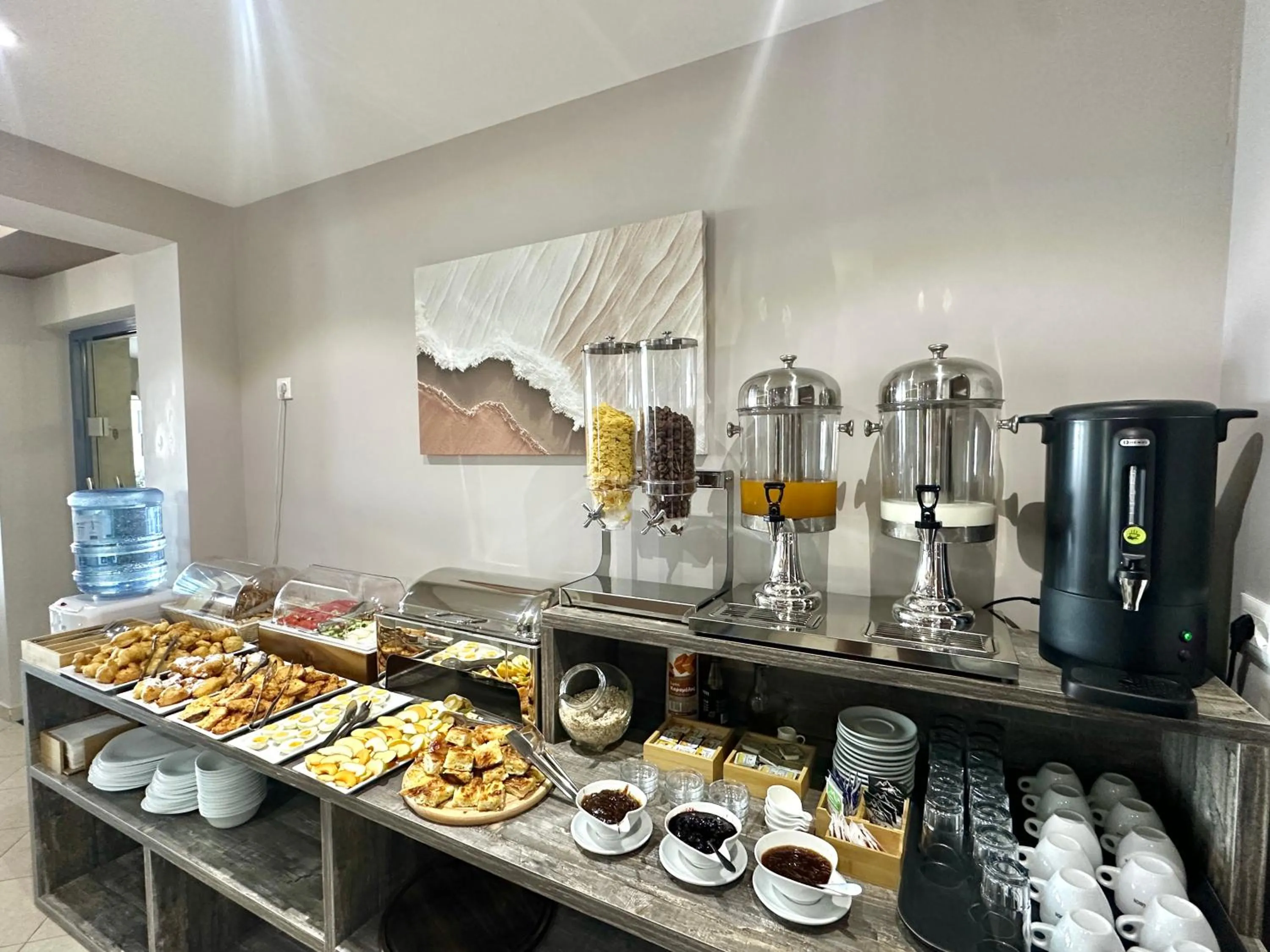 Breakfast in Keos Hotel