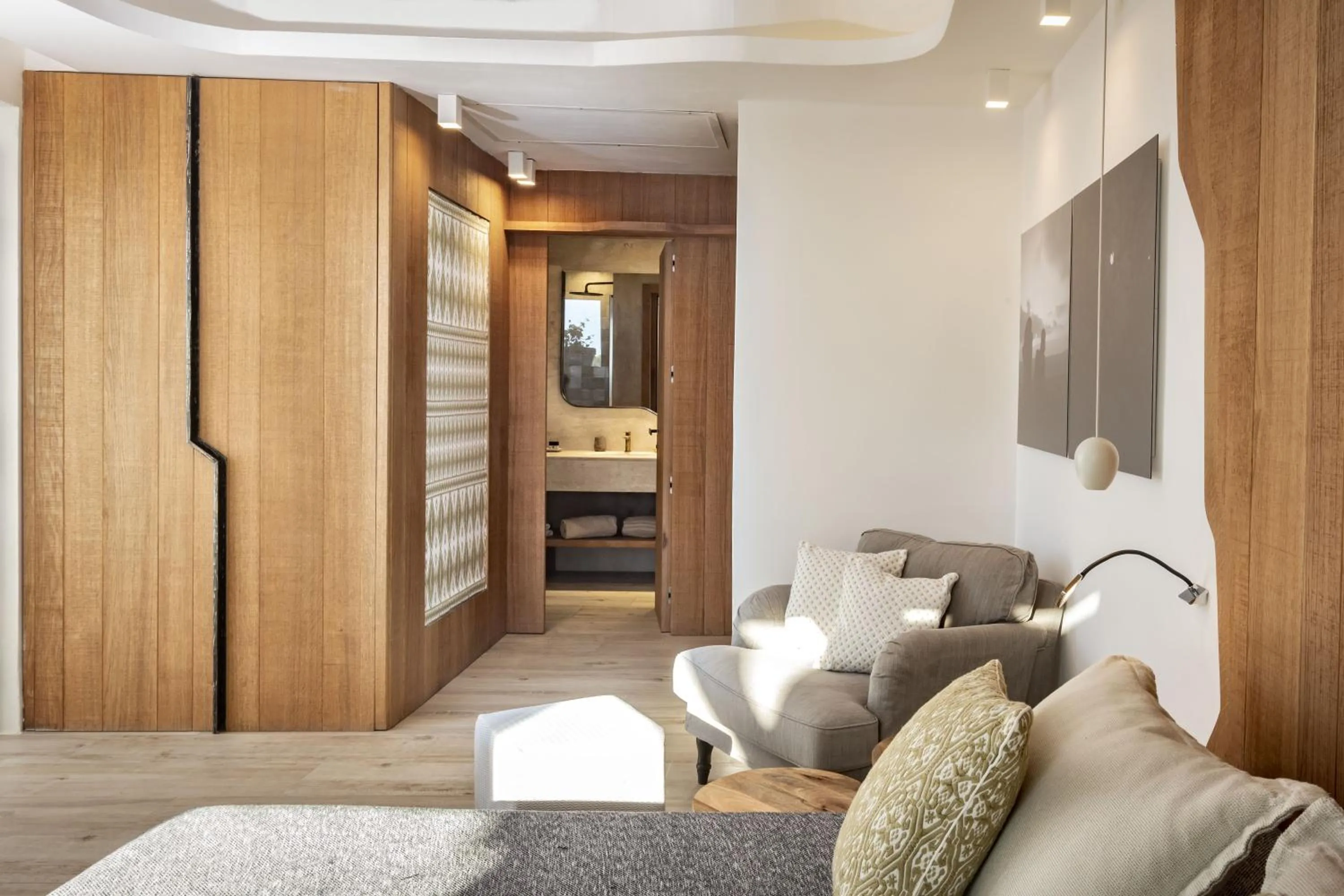 Bed in Hotel Grand Relais Dei Nuraghi