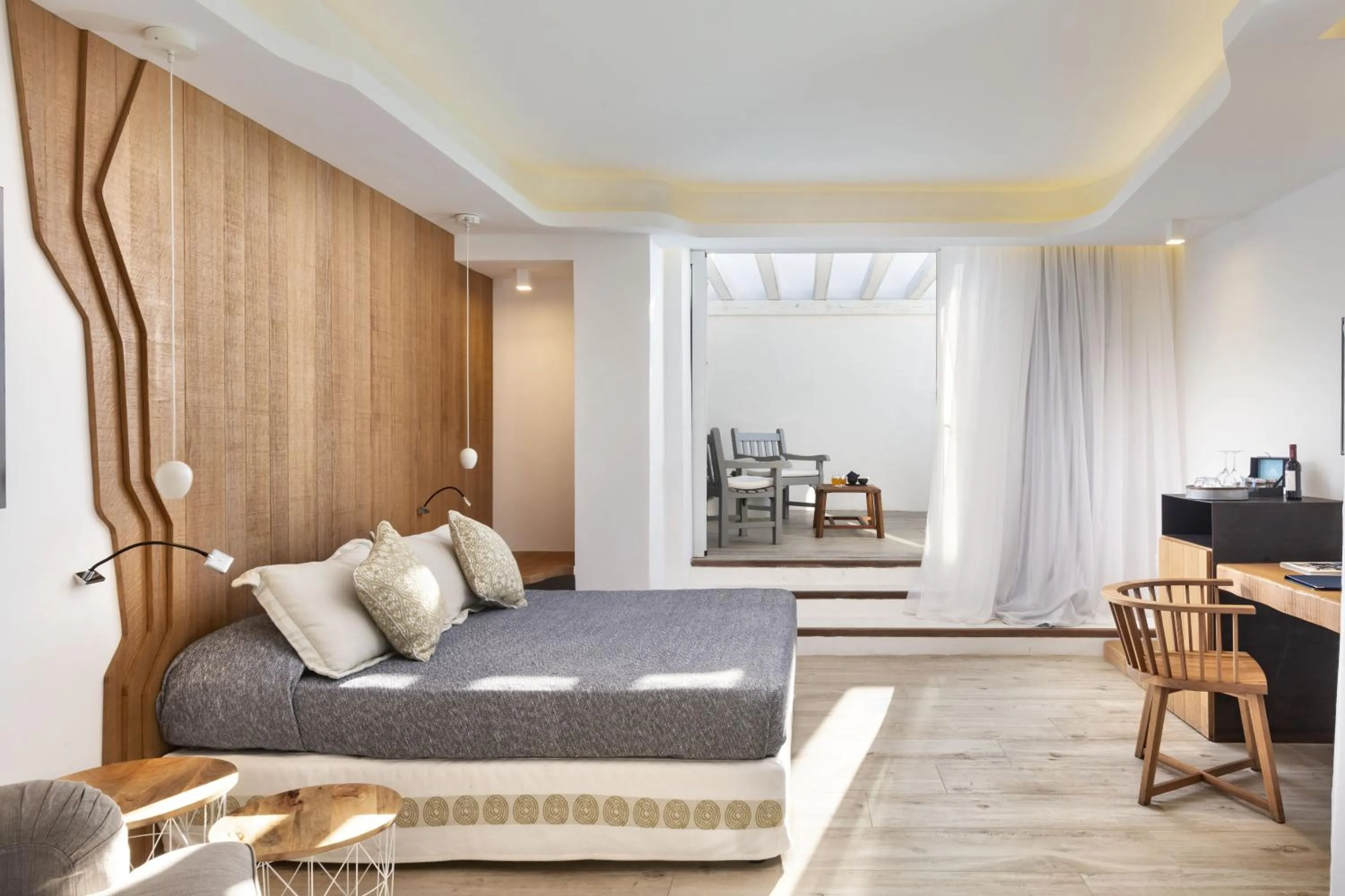 Bedroom, Bed in Hotel Grand Relais Dei Nuraghi