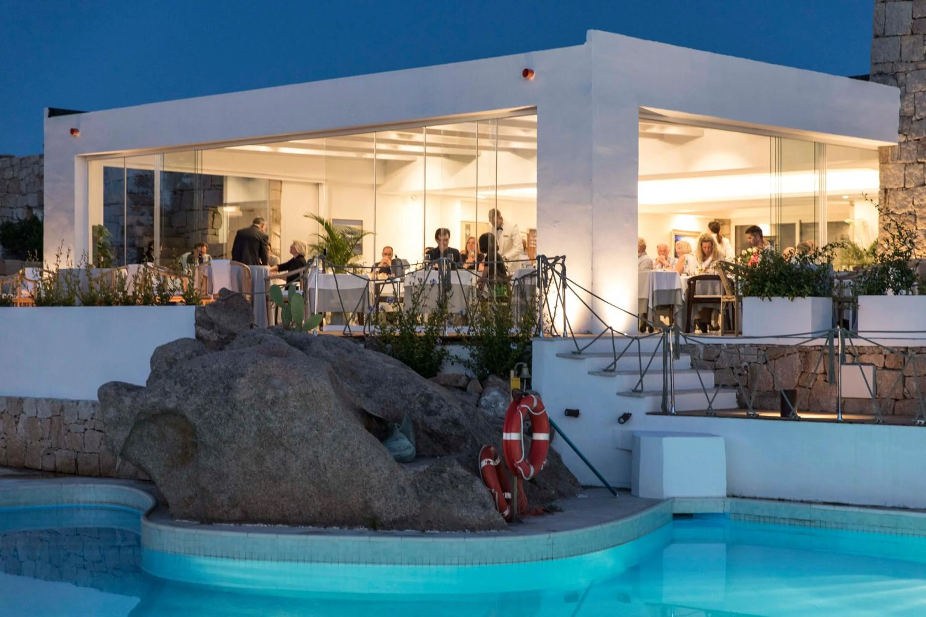 Restaurant/places to eat in Hotel Grand Relais Dei Nuraghi