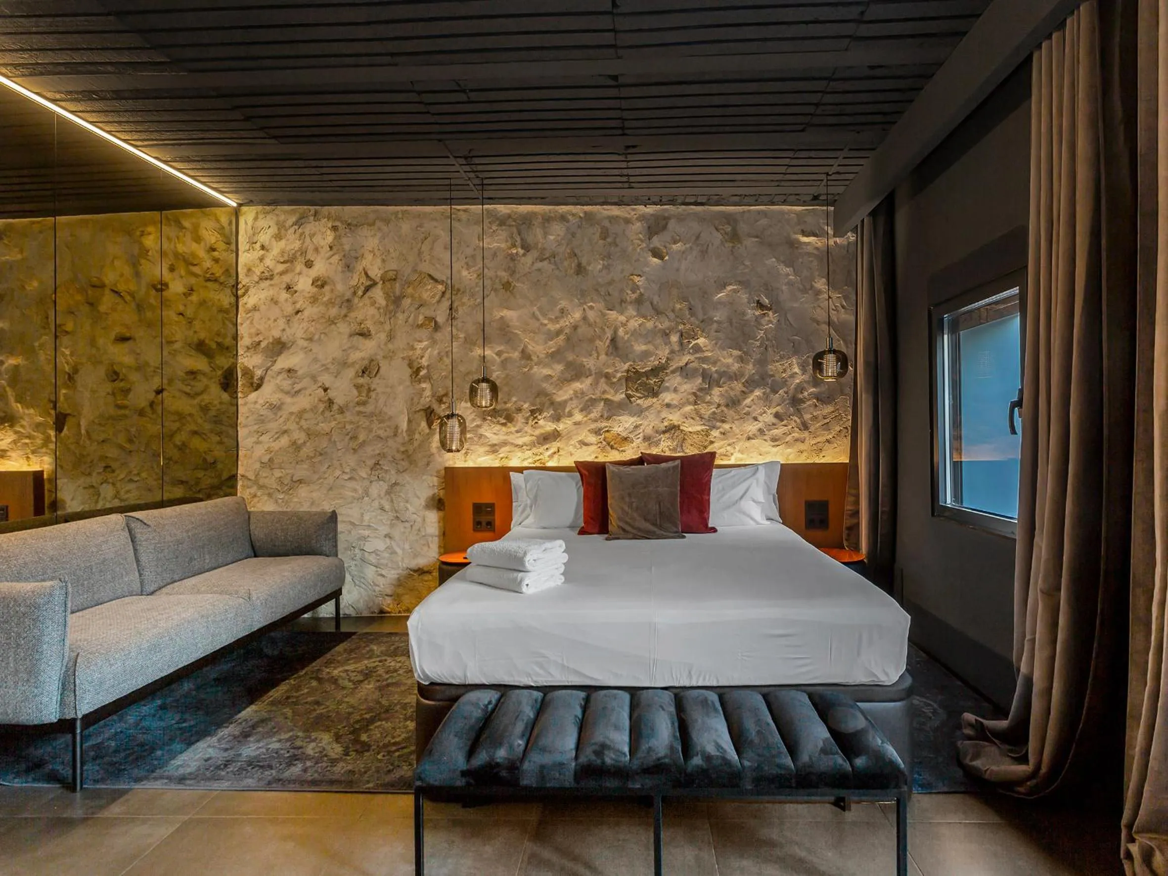 Bed in Apartaestudios Evolution Luxury