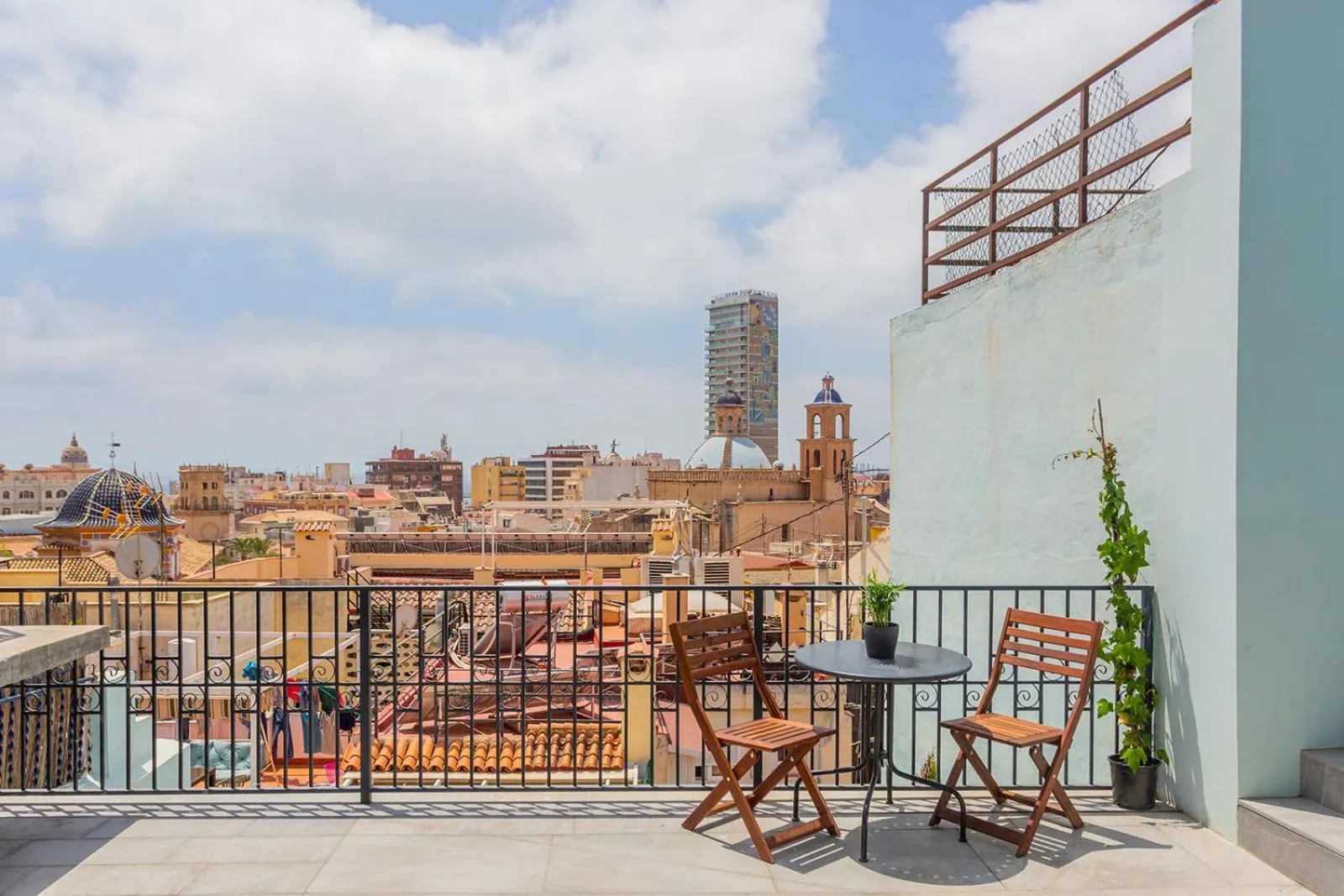 Balcony/Terrace in Apartaestudios Evolution Luxury