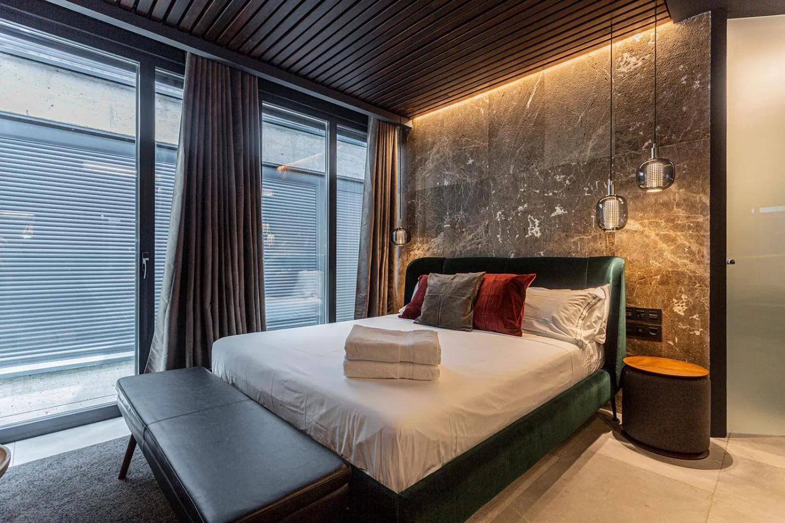 Bed in Apartaestudios Evolution Luxury