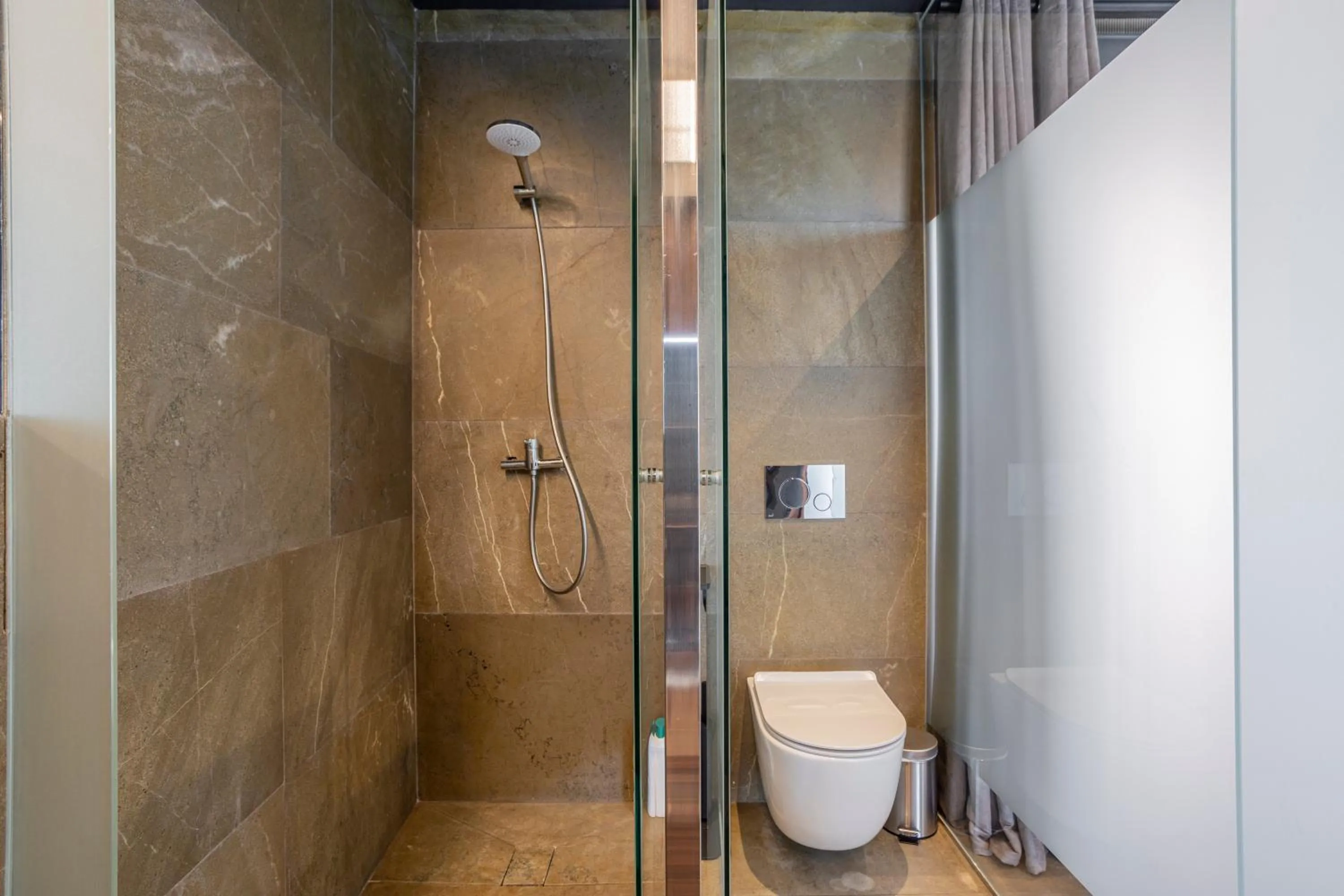 Bathroom in Apartaestudios Evolution Luxury