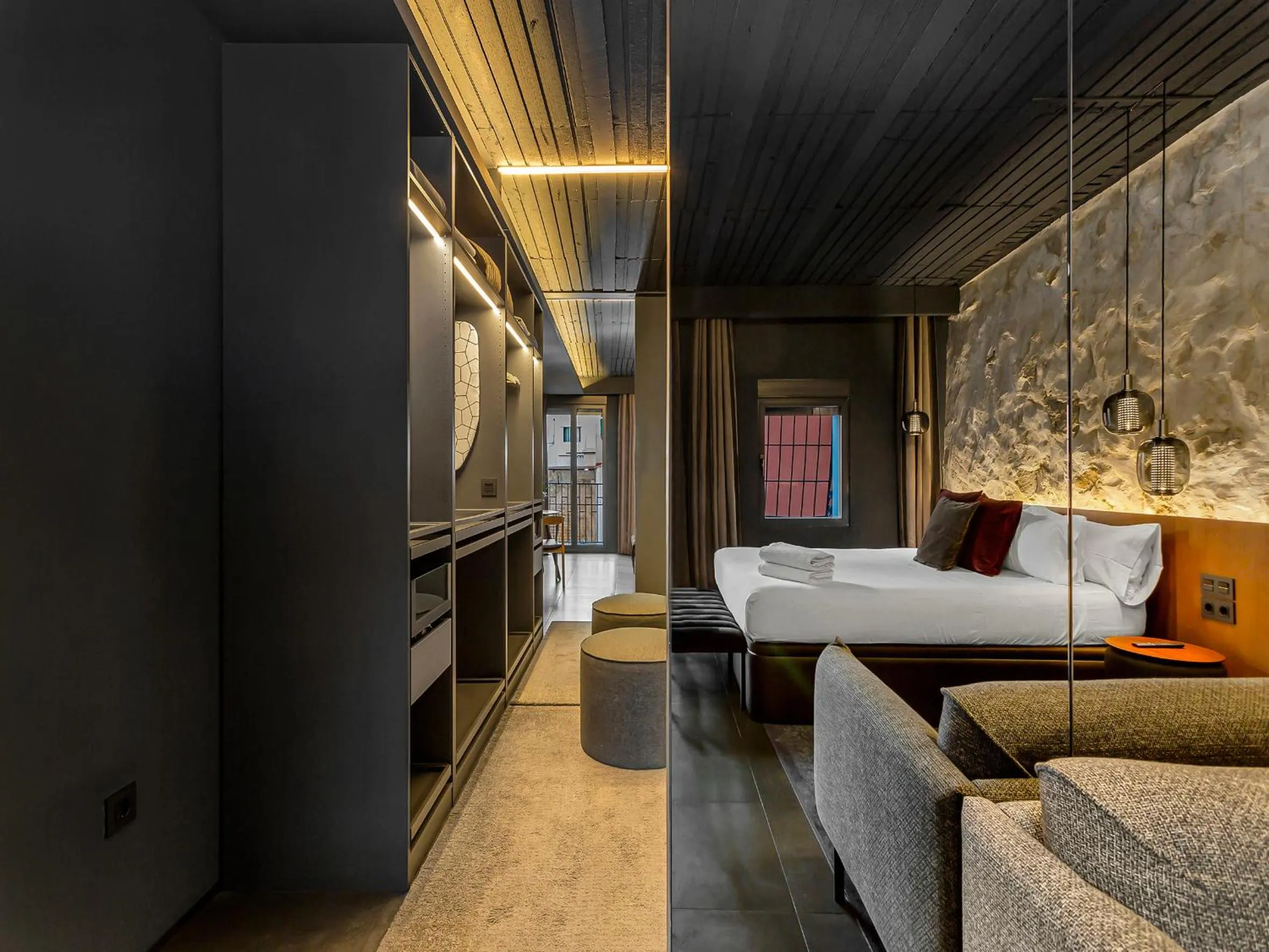 Bed in Apartaestudios Evolution Luxury